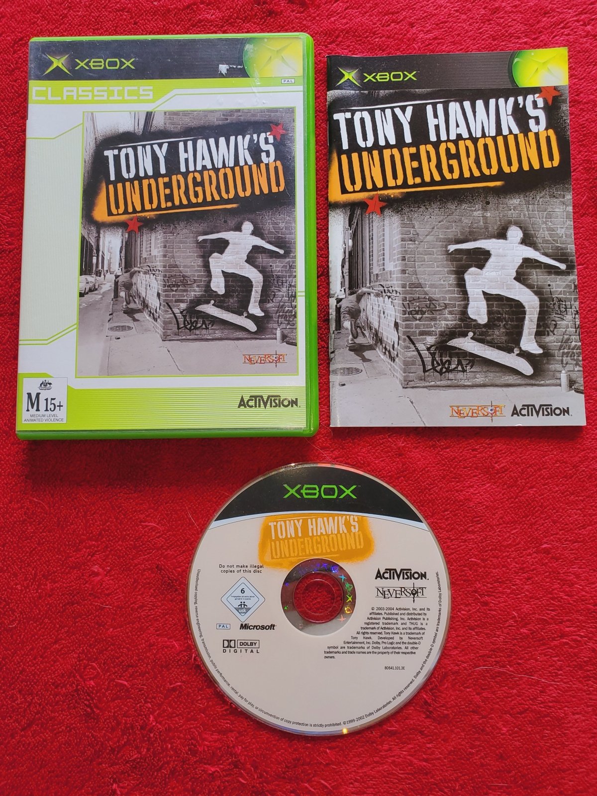 Tony Hawk's Underground - AS NEW XBOX Game - Xbox, Games, Sports - Level Up Gaming NZ