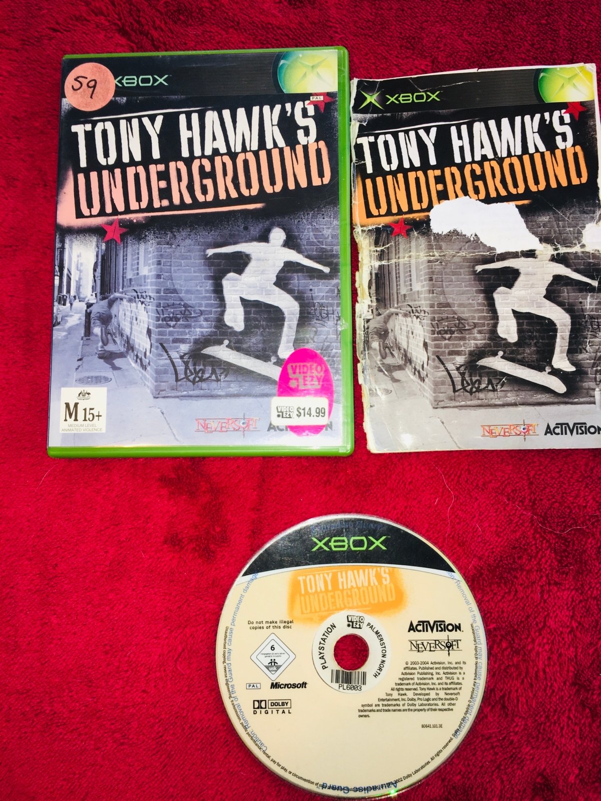 Tony Hawk's Underground - XBOX Game - Xbox, Games, Sports - Level Up Gaming NZ