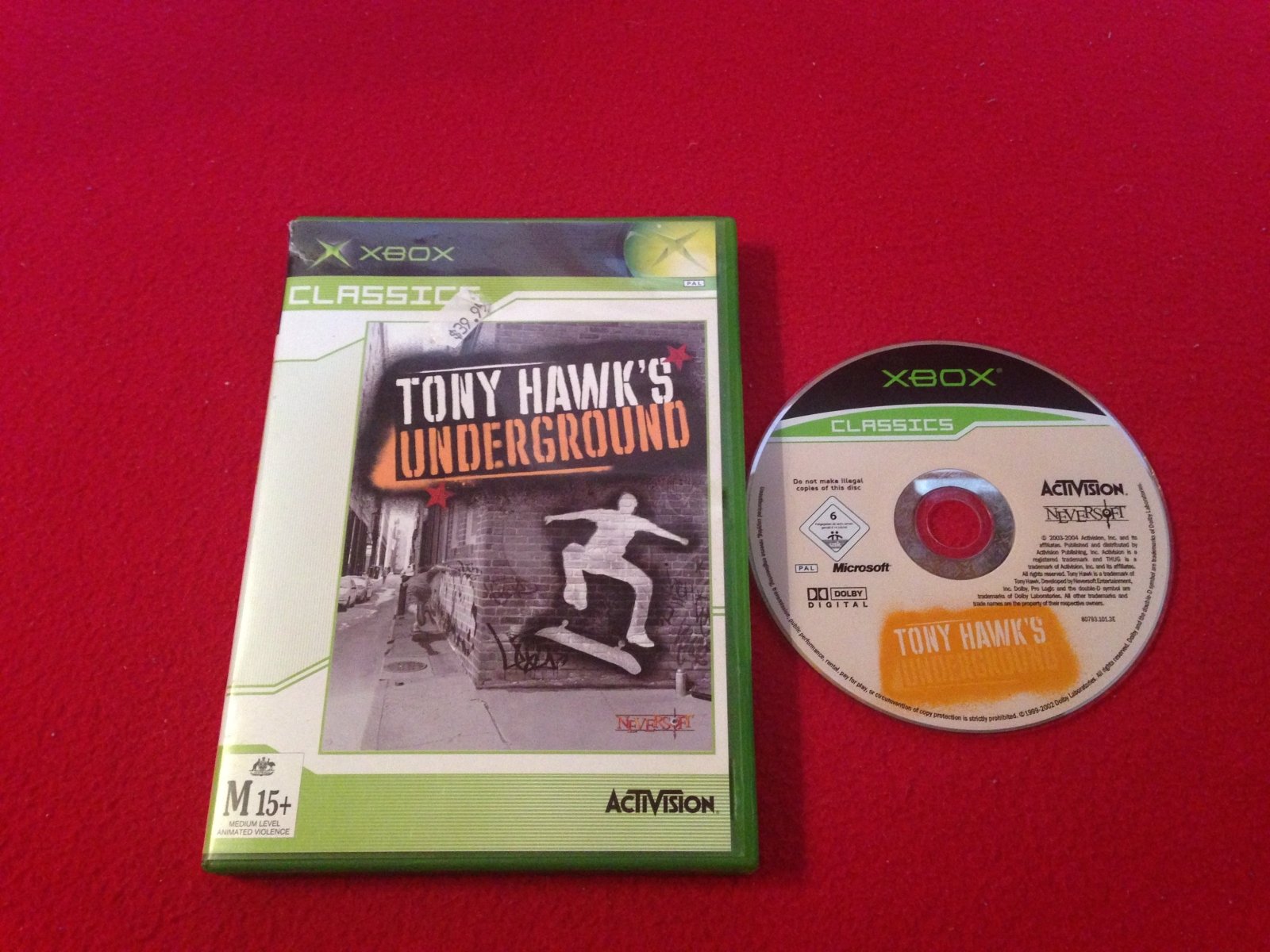Tony Hawk's Underground - XBOX Game - Xbox, Games, Sports - Level Up Gaming NZ