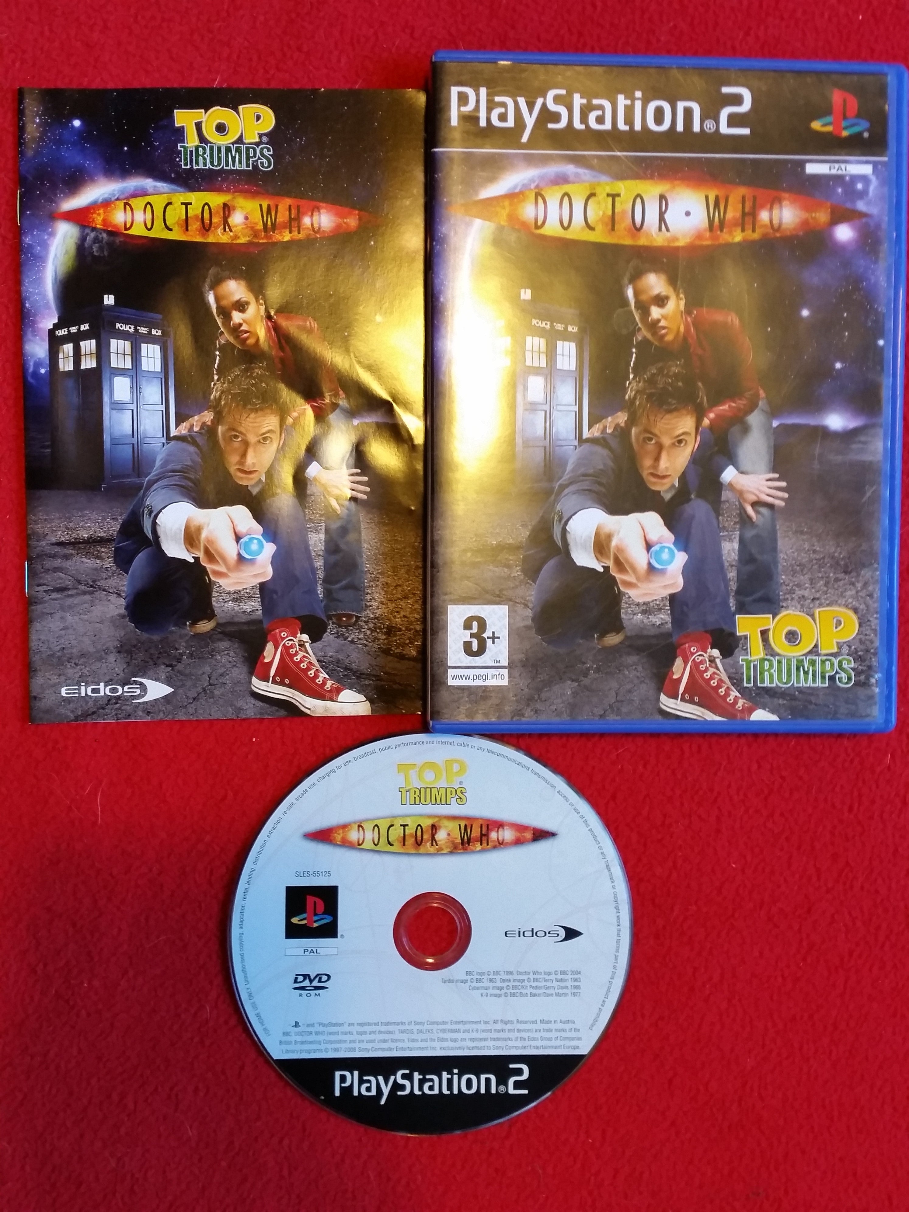 Doctor Who: Top Trumps - PS2 Game - PlayStation 2, Games, Action and adventure - Level Up Gaming NZ