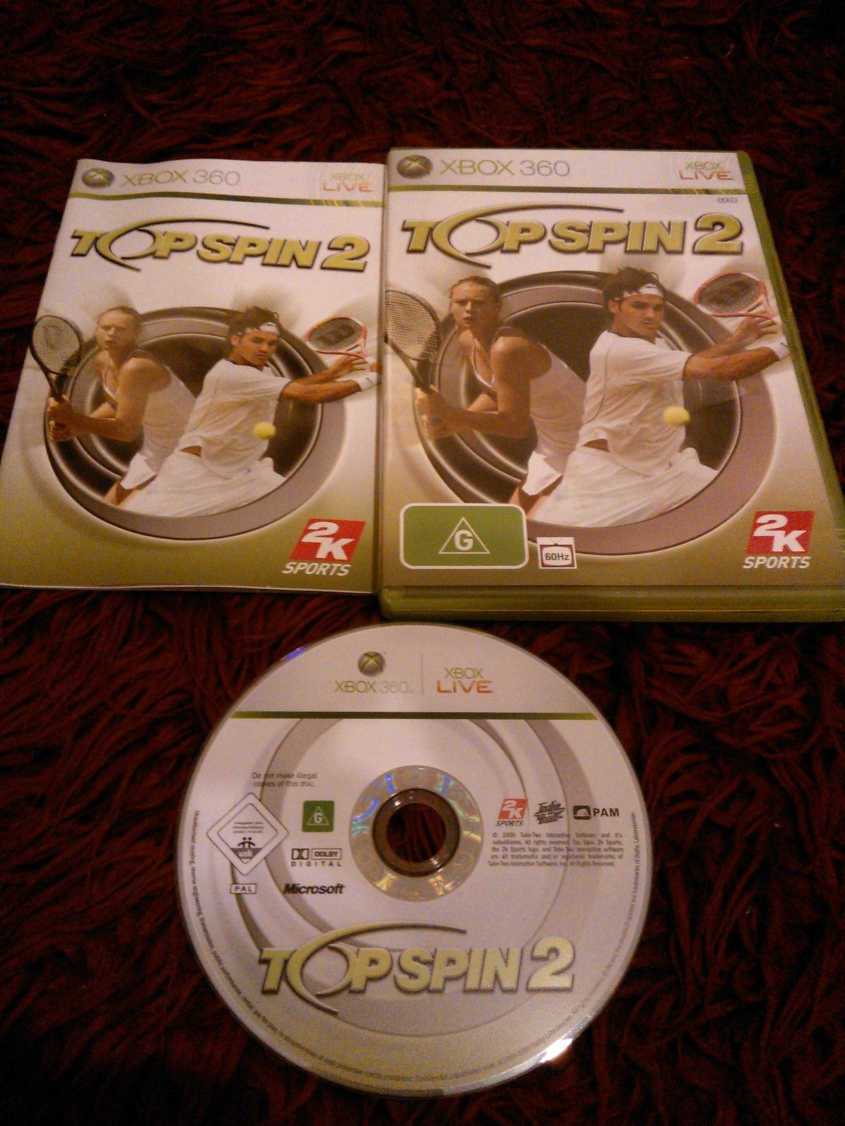 Top Spin 2 - XBOX360 Game - Xbox 360, Games, Sports - Level Up Gaming NZ