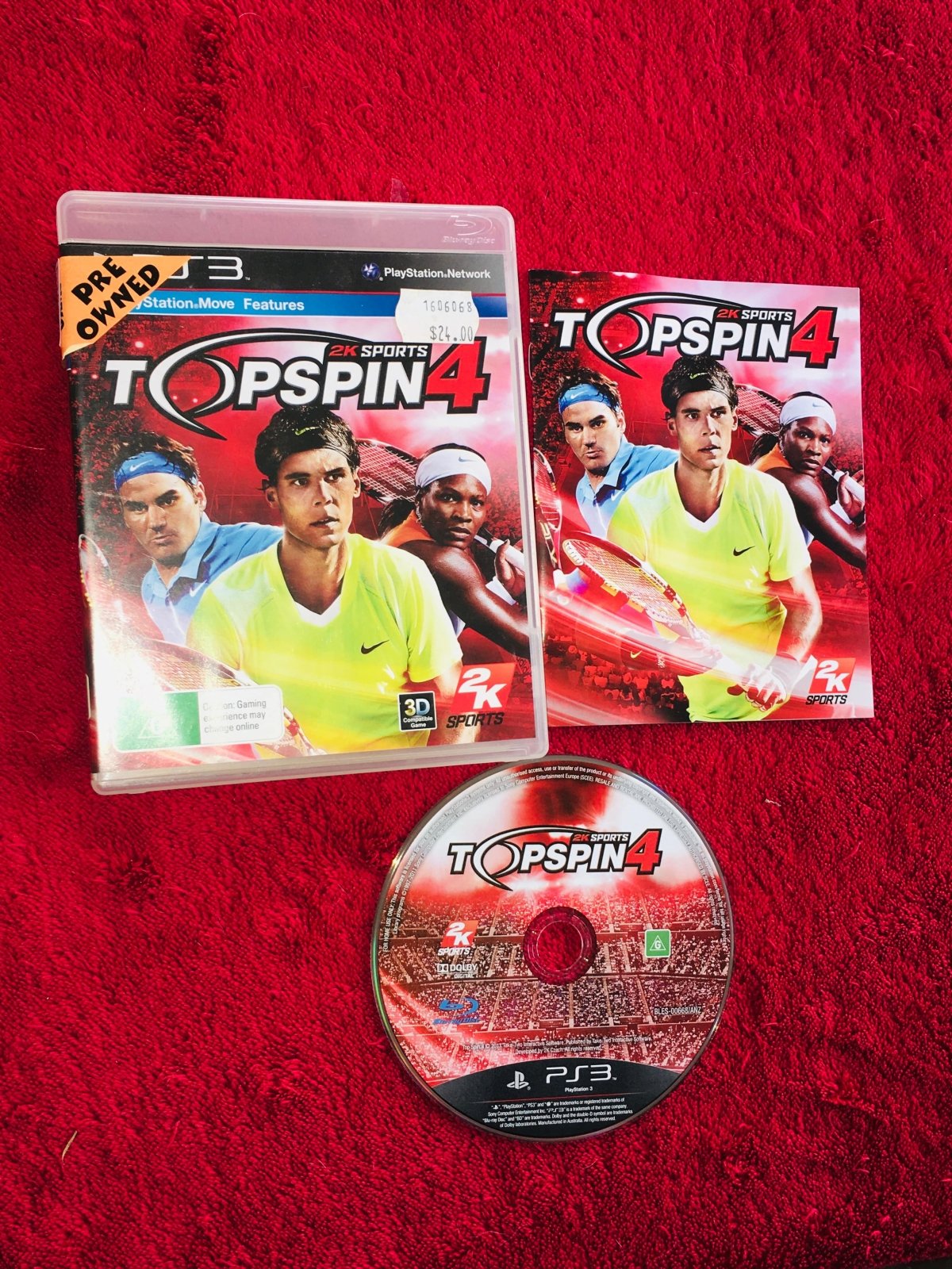Top Spin 4 - PS3 Game - PlayStation 3, Games, Sports - Level Up Gaming NZ