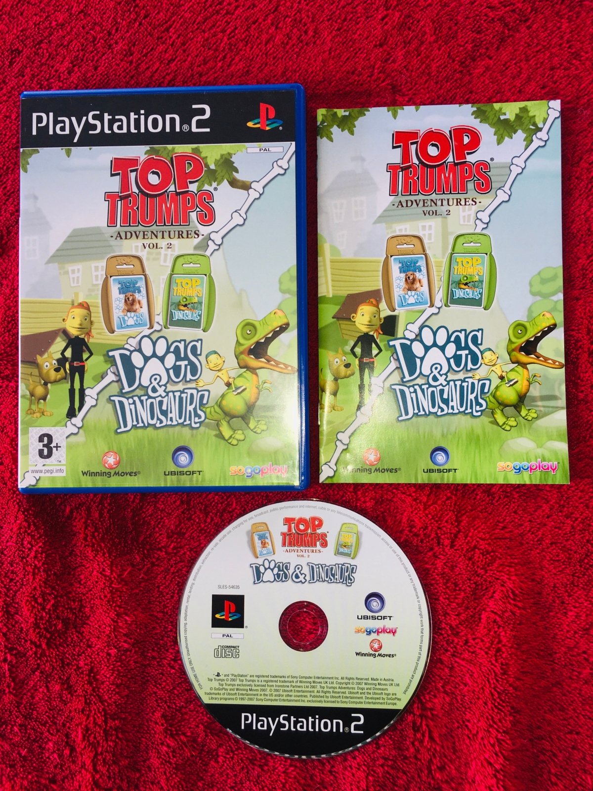 Top Trumps: Dogs & Dinosaurs - PS2 Game - PlayStation 2, Games, Kids and educational - Level Up Gaming NZ
