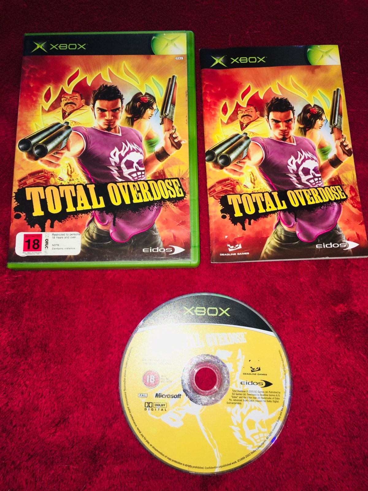 Total Overdose - AS NEW XBOX Game - Xbox, Games, Shooter - Level Up Gaming NZ