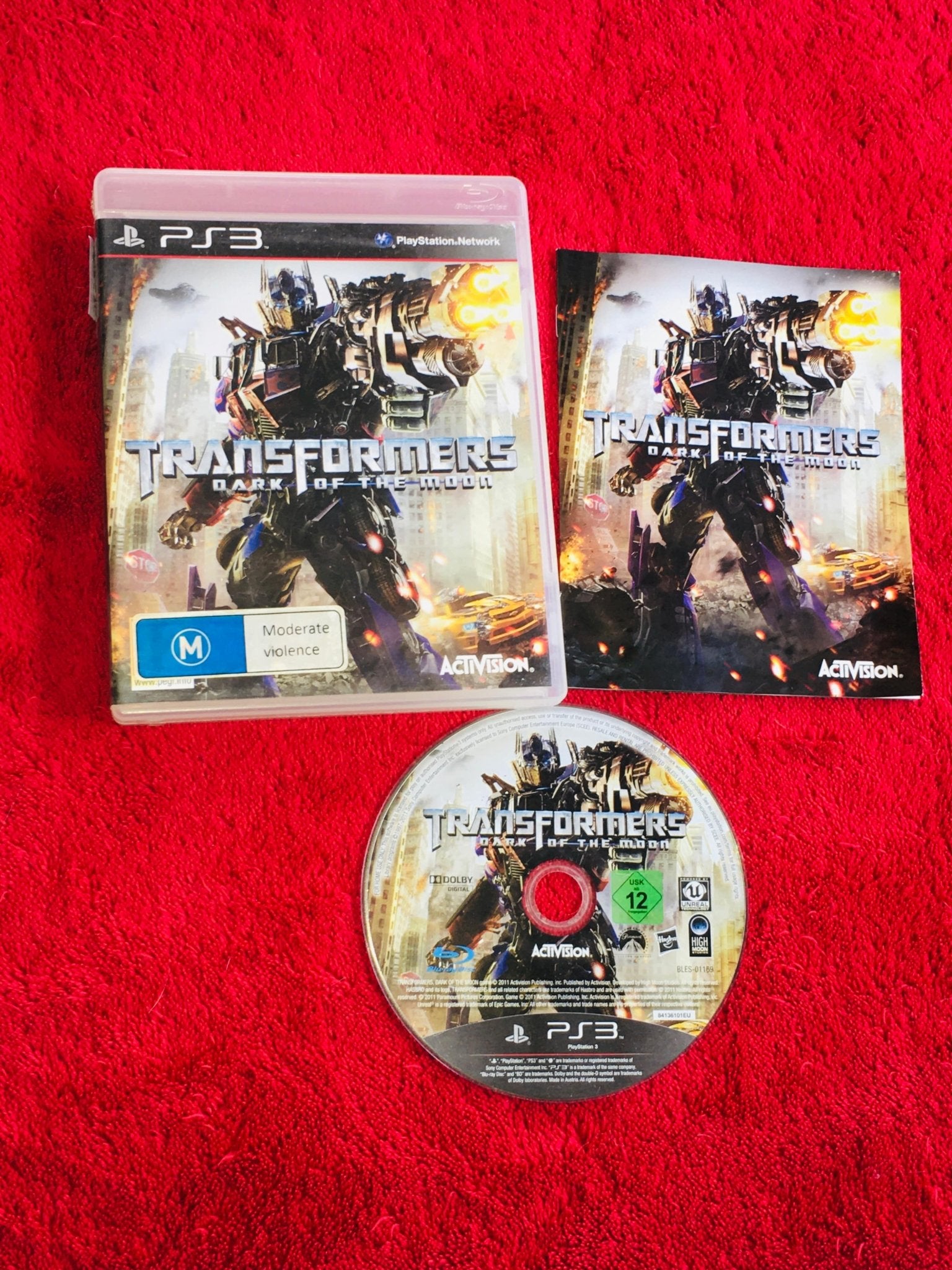Transformers: Dark of the Moon - RARE PS3 Game - PlayStation 3, Games, Action and adventure - Level Up Gaming NZ
