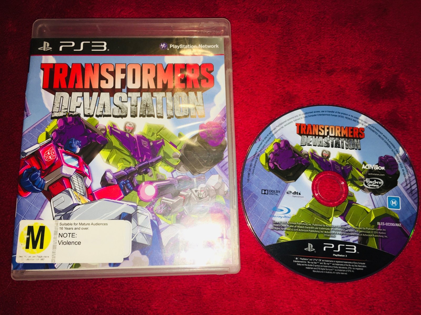 Transformers Devastation - RARE PS3 Game - PlayStation 3, Games, Action and adventure - Level Up Gaming NZ