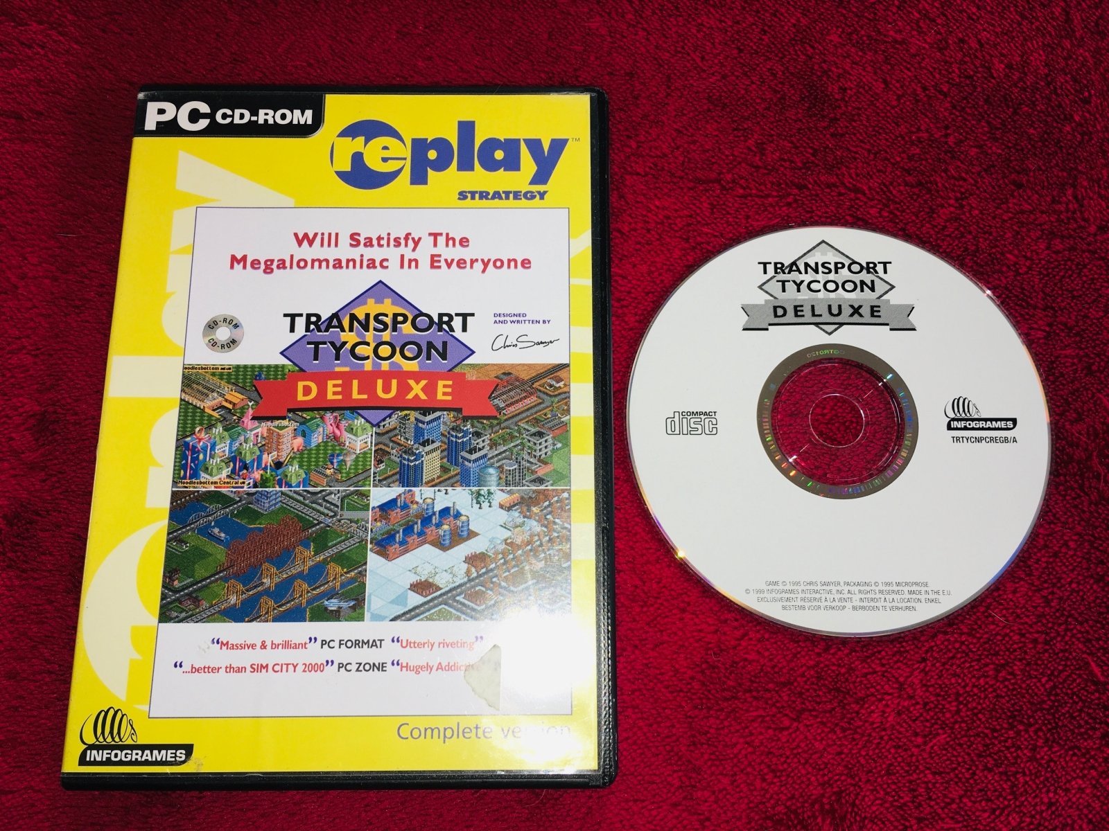 Transport Tycoon Deluxe - '96 PC Game - PC games, Strategy and puzzle - Level Up Gaming NZ