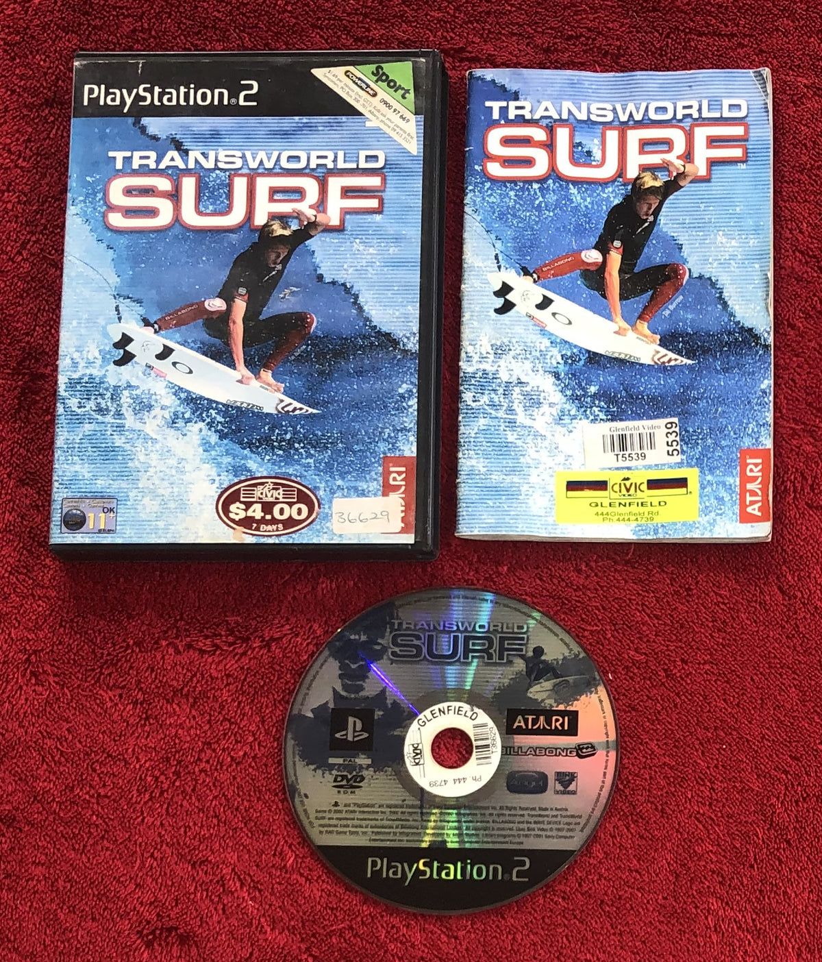 Transworld Surf - PS2 Game, PlayStation 2, Games, Sports, Level Up Gaming NZ