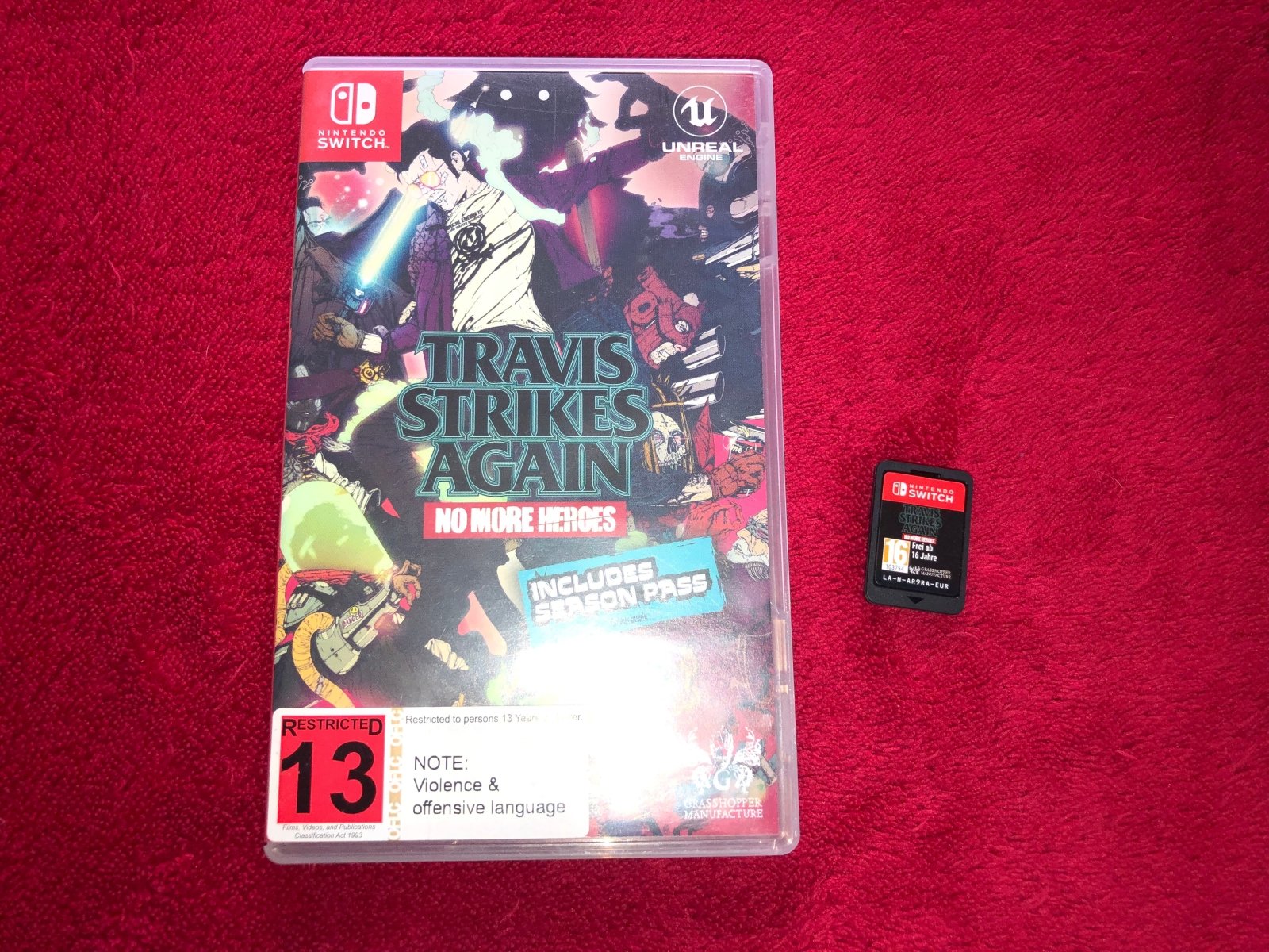 Travis Strikes Again: No More Heroes - Switch Game - Level Up Gaming NZ