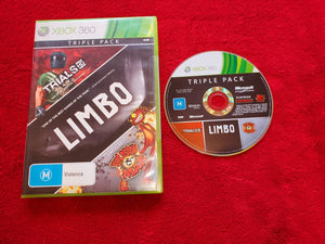 Trials, Limbo and Splosion Man - XBOX360 Games