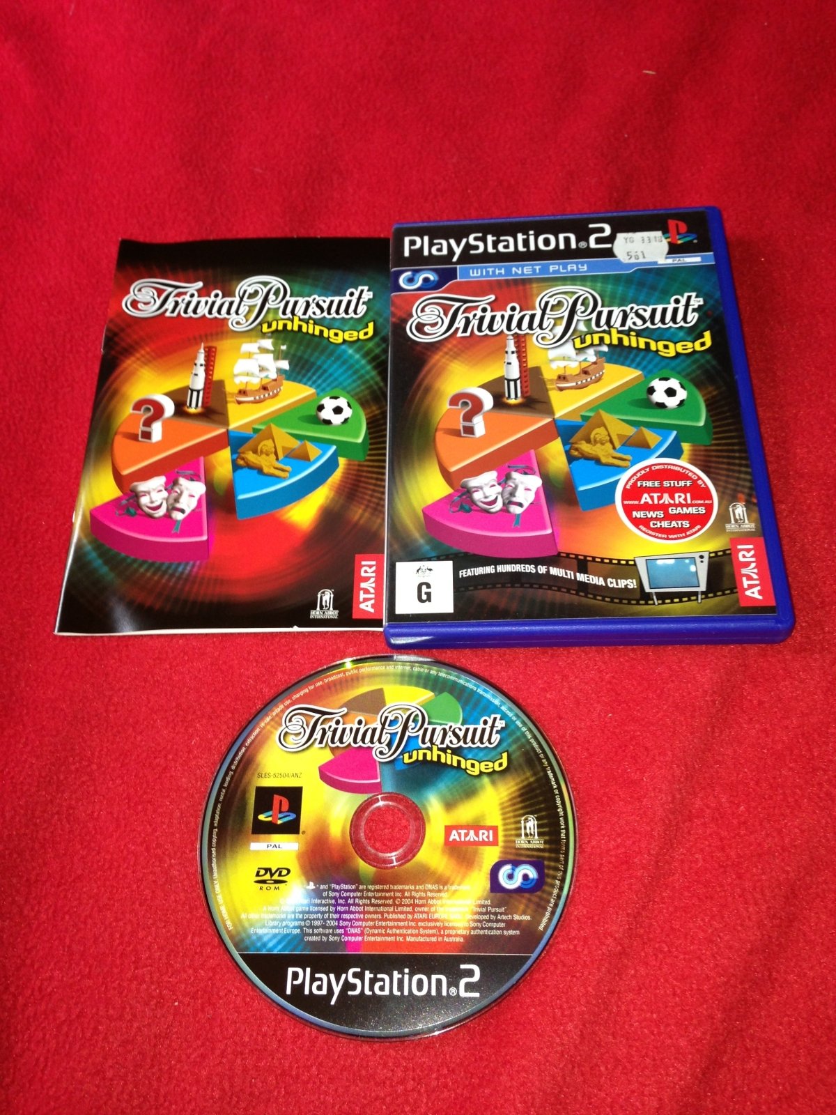 Trivial Pursuit Unhinged - PS2 Game - PlayStation 2, Games, Music and party - Level Up Gaming NZ