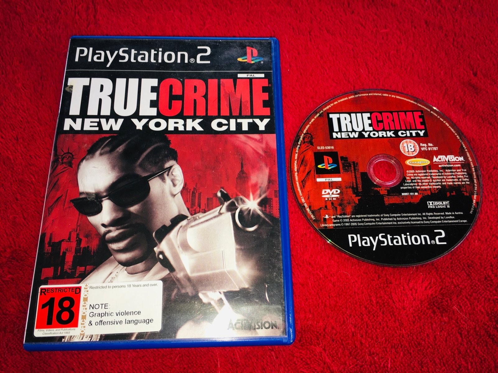 True Crime: New York City - PS2 Game - PlayStation 2, Games, Action and adventure - Level Up Gaming NZ