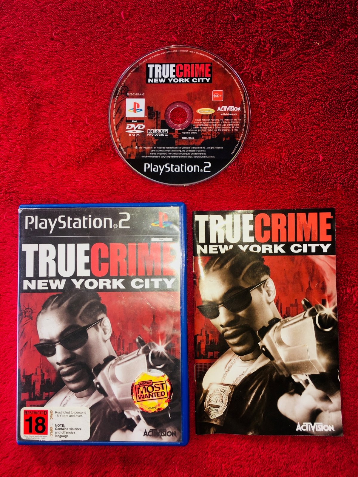 True Crime: New York City - PS2 Game - PlayStation 2, Games, Action and adventure - Level Up Gaming NZ