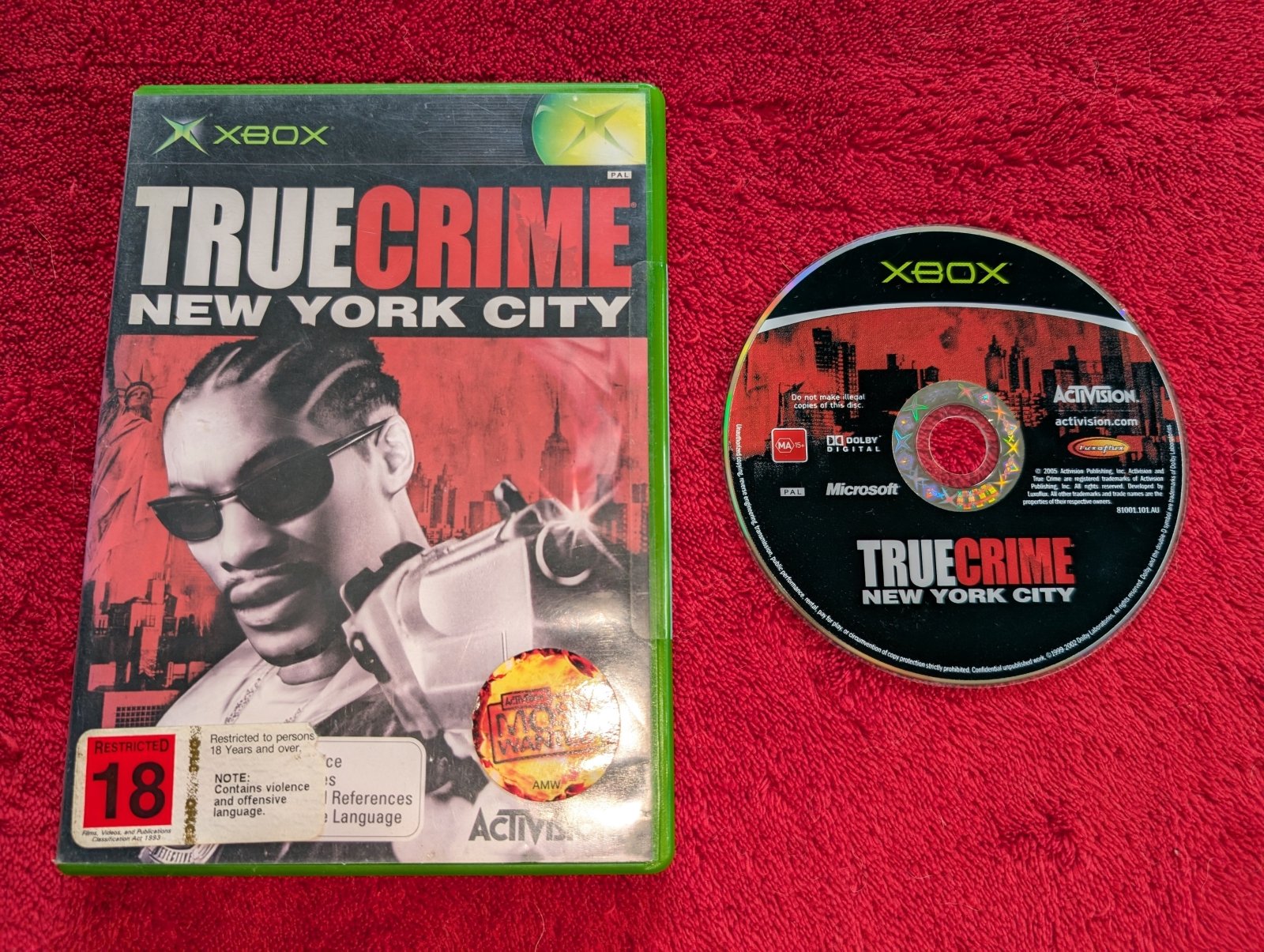 True Crime: New York City - XBOX Game - Xbox, Games, Action and adventure - Level Up Gaming NZ