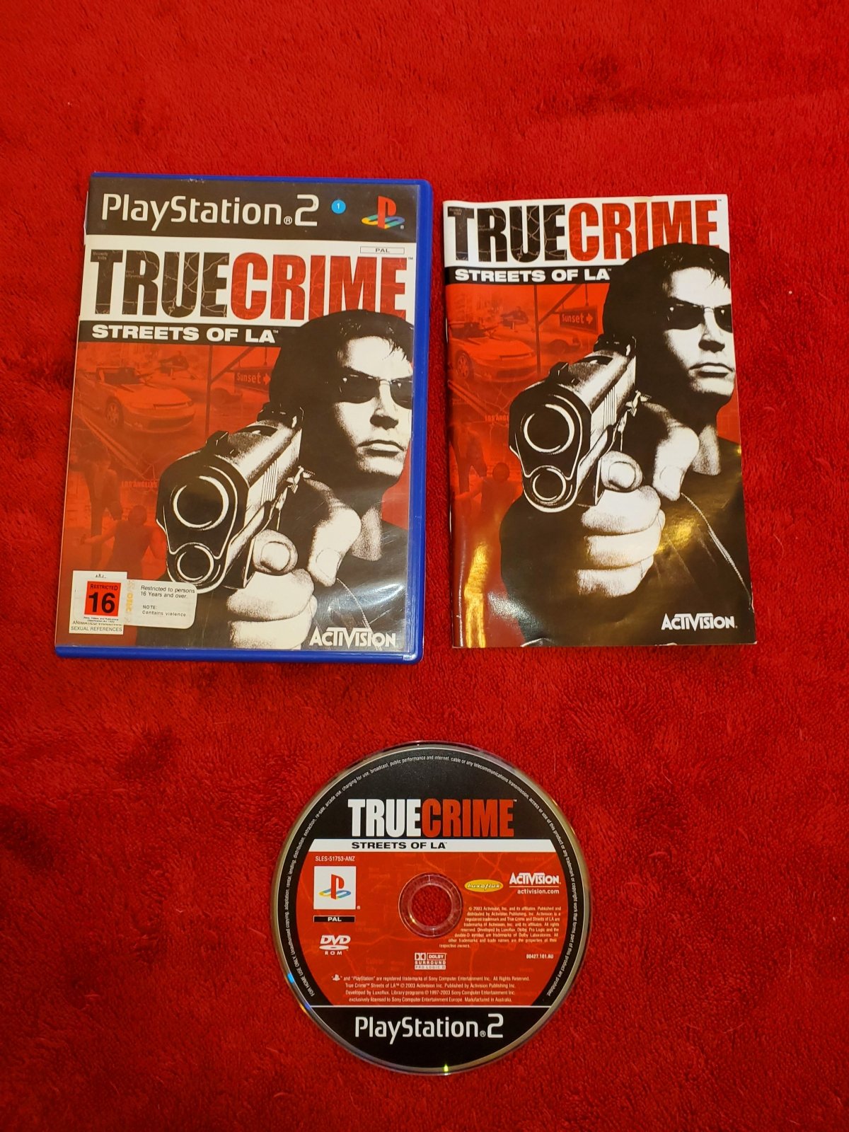 True Crime: Streets of LA - 9/10! PS2 Game - PlayStation 2, Games, Action and adventure - Level Up Gaming NZ