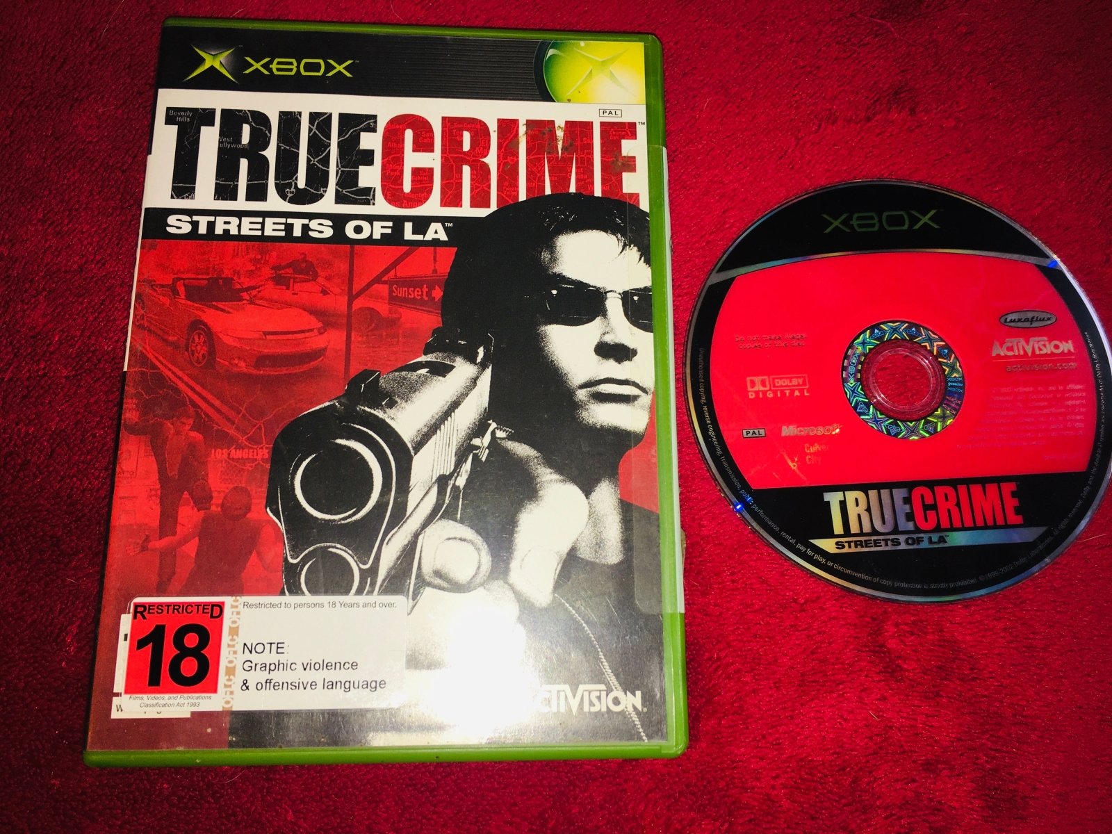 True Crime: Streets of LA - 9/10! XBOX Game - Xbox, Games, Action and adventure - Level Up Gaming NZ