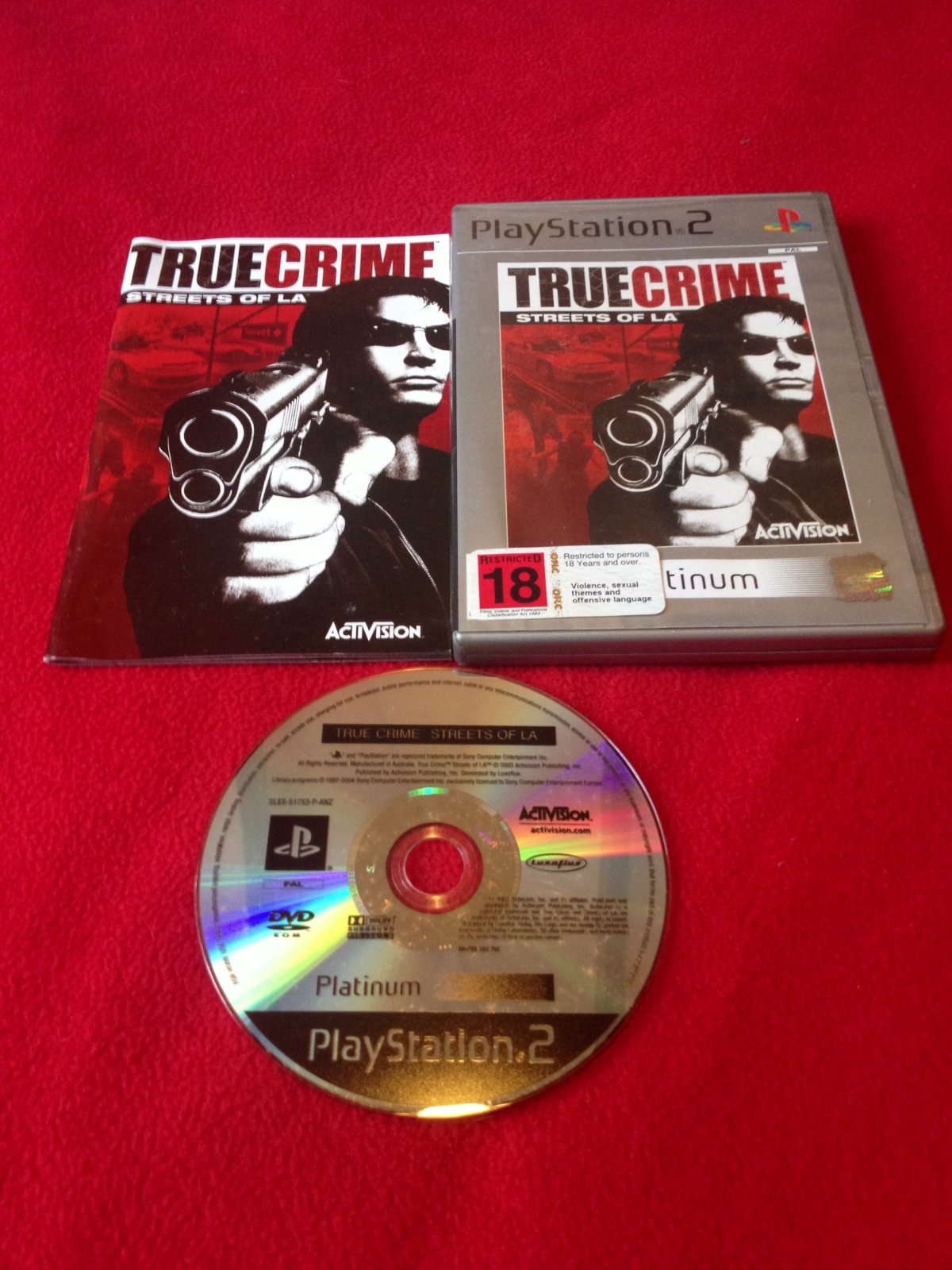 True Crime: Streets of LA - 9/10! PS2 Game - PlayStation 2, Games, Action and adventure - Level Up Gaming NZ