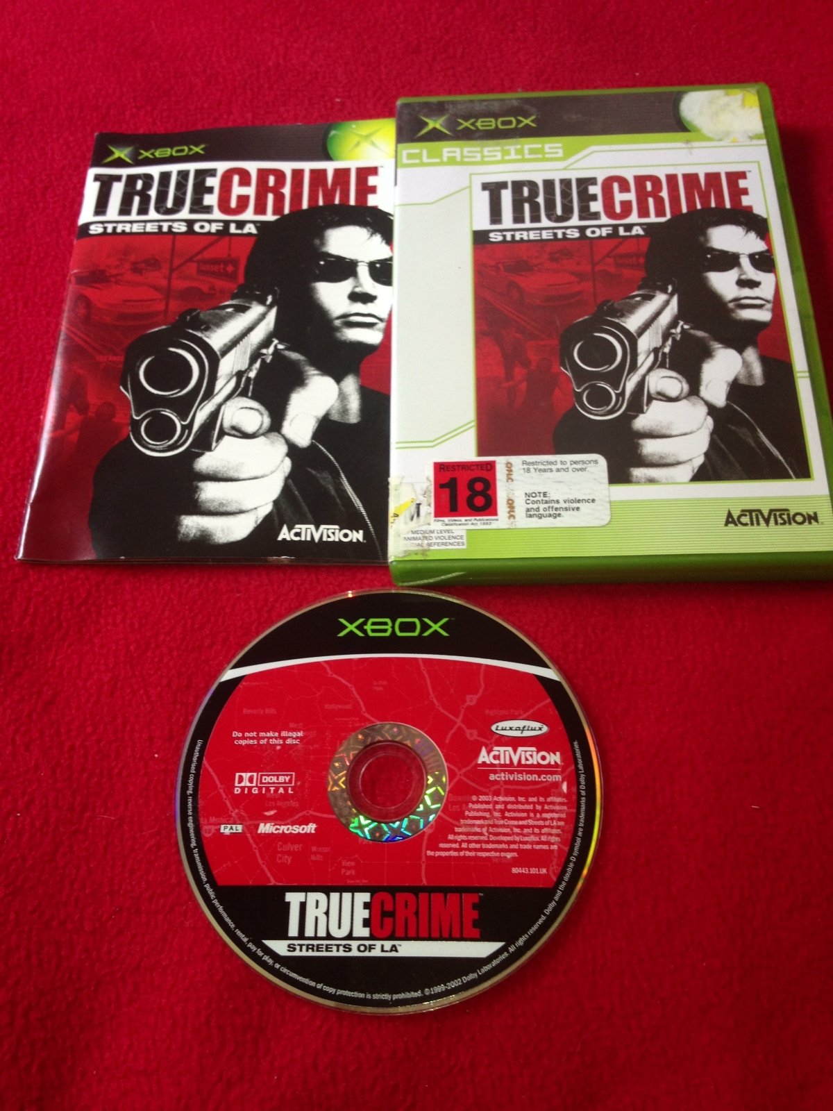 True Crime: Streets of LA - XBOX Game - Xbox, Games, Action and adventure - Level Up Gaming NZ