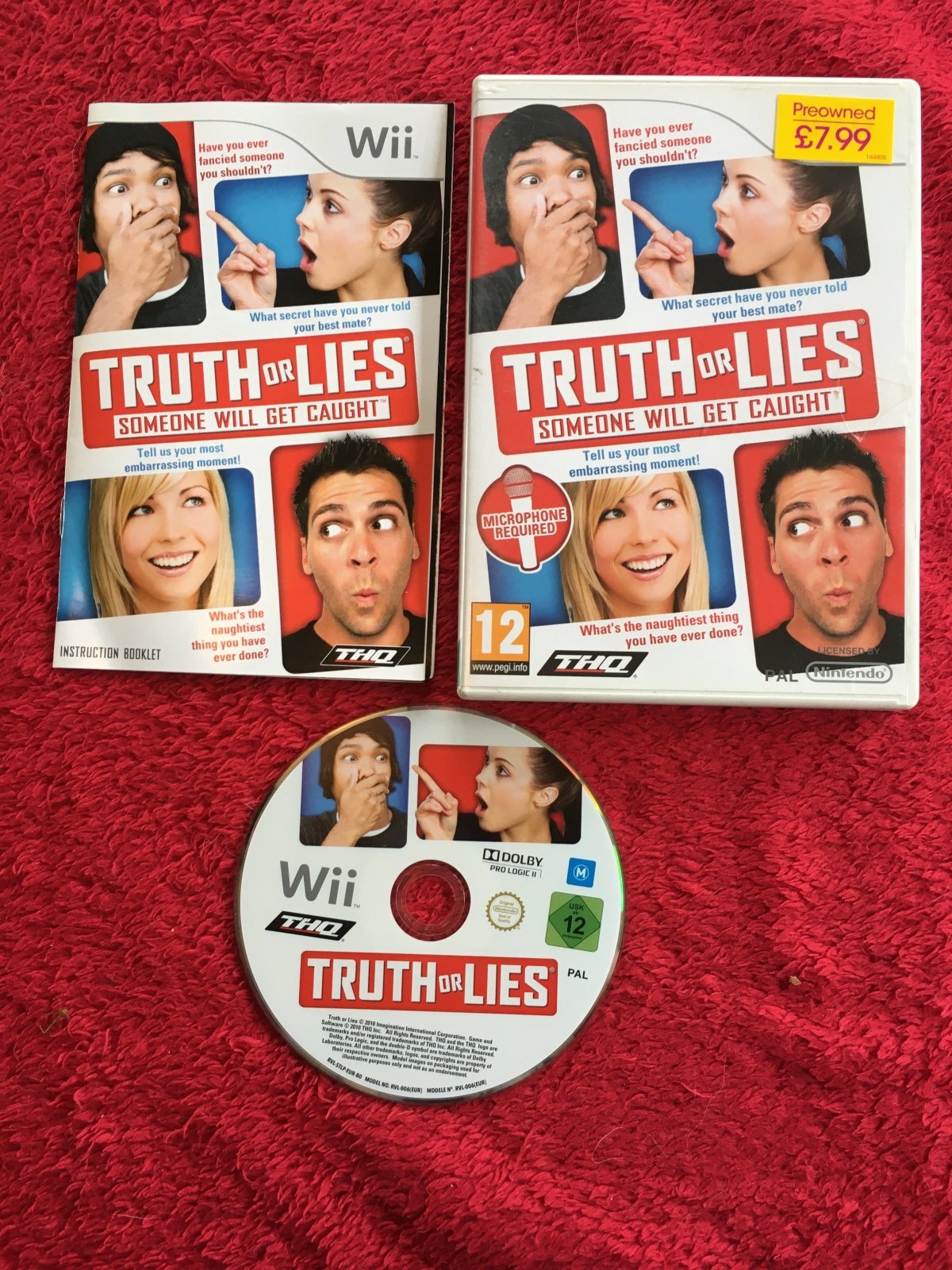 Truth or Lies - Wii Game - Wii Games - Level Up Gaming NZ