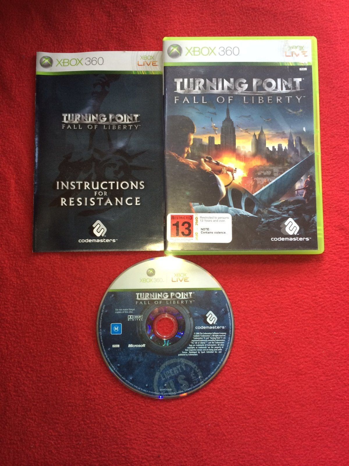 Turning Point: Fall of Liberty - XBOX360 Game - Xbox 360, Games, Shooter - Level Up Gaming NZ