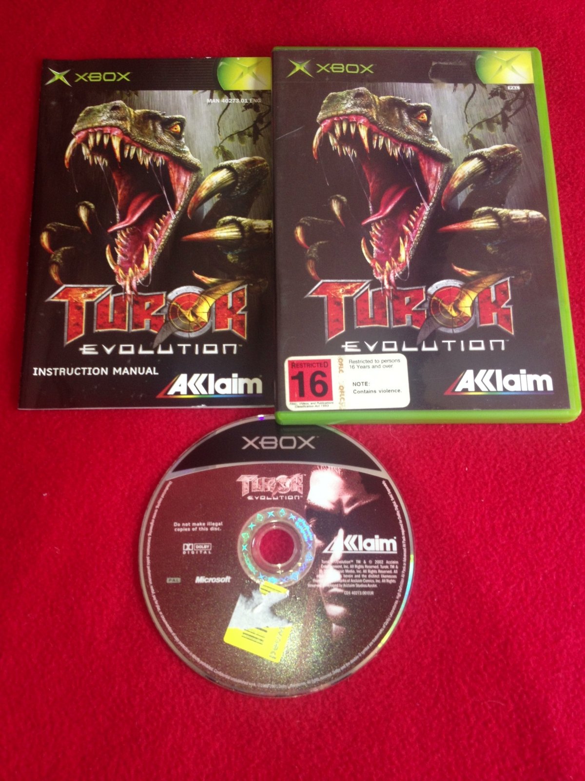 Turok: Evolution - XBOX Game - Xbox, Games, Shooter - Level Up Gaming NZ