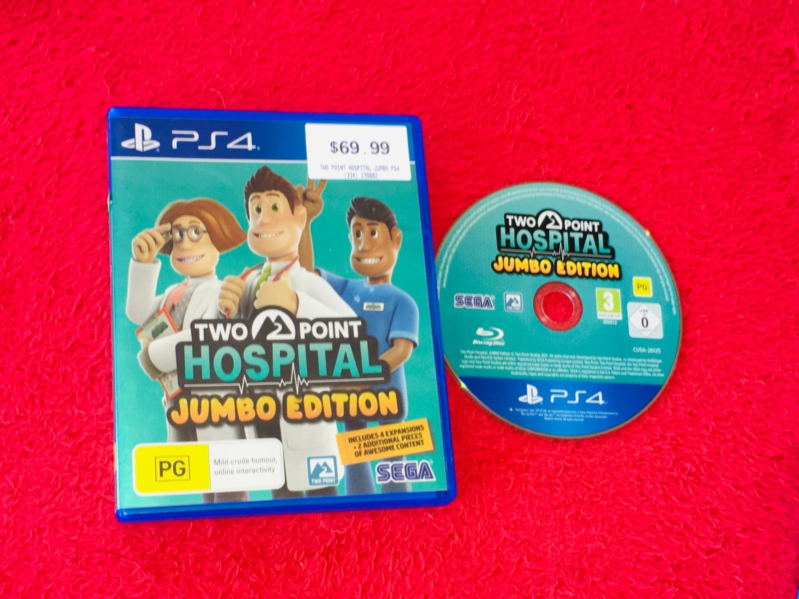Two Point Hospital: Jumbo Edition - PS4 Game - PlayStation 4, Games - Level Up Gaming NZ