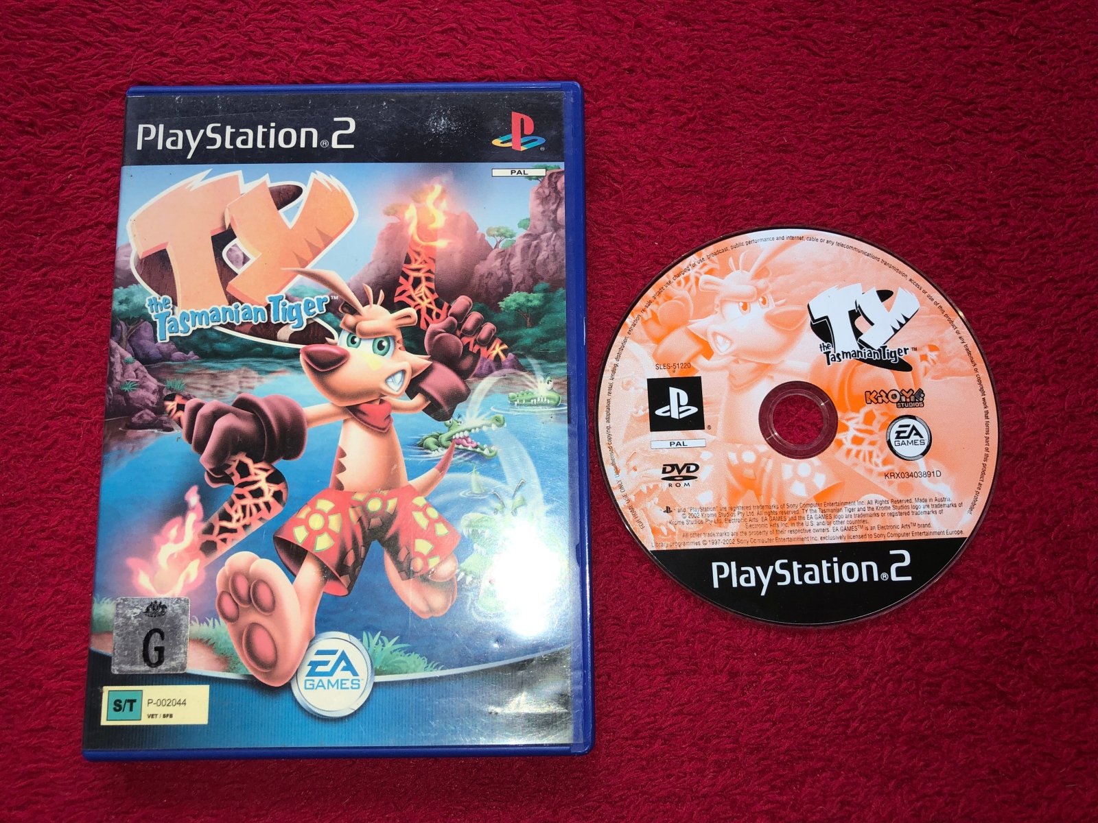Ty the Tasmanian Tiger - PS2 Game - PlayStation 2, Games, Action and adventure - Level Up Gaming NZ