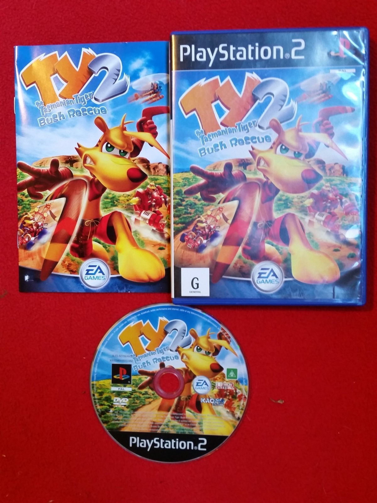 TY the Tasmanian Tiger: Bush Rescue - PS2 Game - PlayStation 2, Games, Action and adventure - Level Up Gaming NZ
