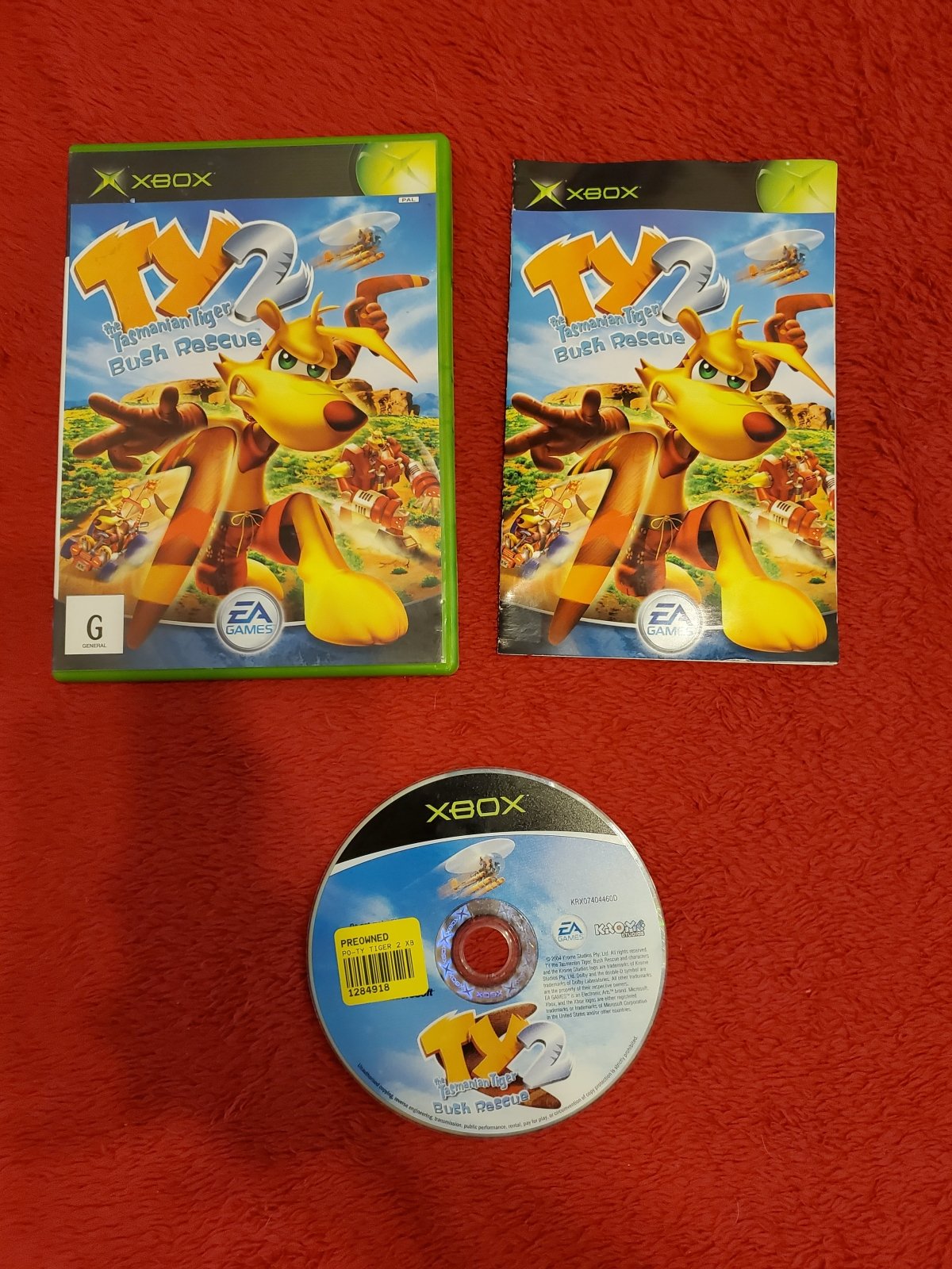 TY the Tasmanian Tiger 2 - XBOX Game - Xbox, Games, Action and adventure - Level Up Gaming NZ