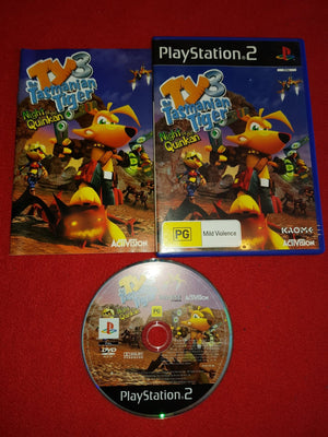 Ty the Tasmanian Tiger 3 - PS2 Game *RARE*