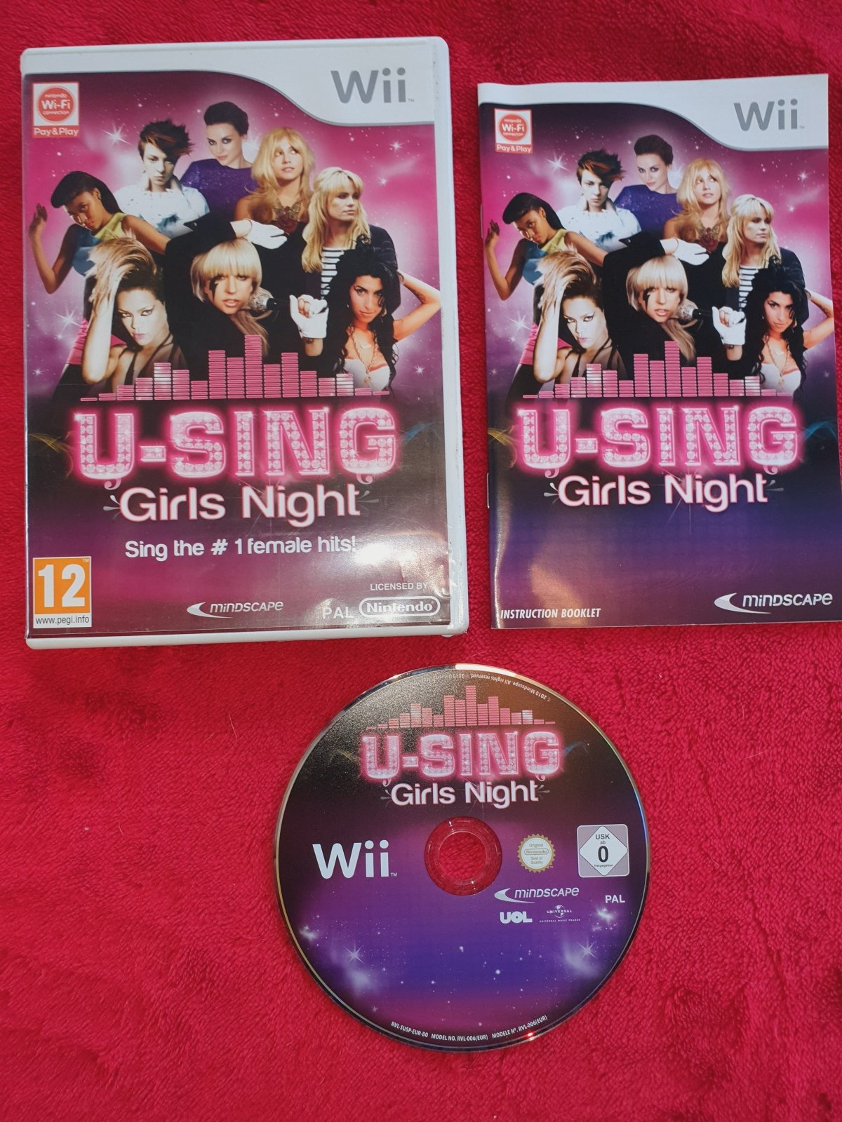 U - Sing Girls Night - Wii Game - Wii Games - Level Up Gaming NZ