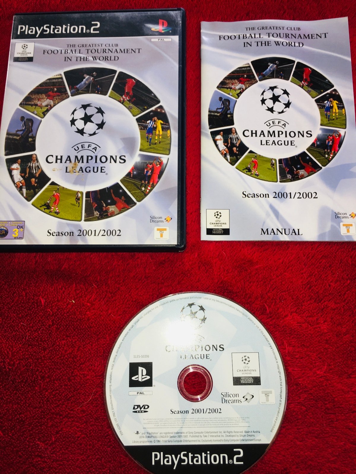 UEFA Champions League 2001/2002 - PS2 Game - PlayStation 2, Games, Sports - Level Up Gaming NZ