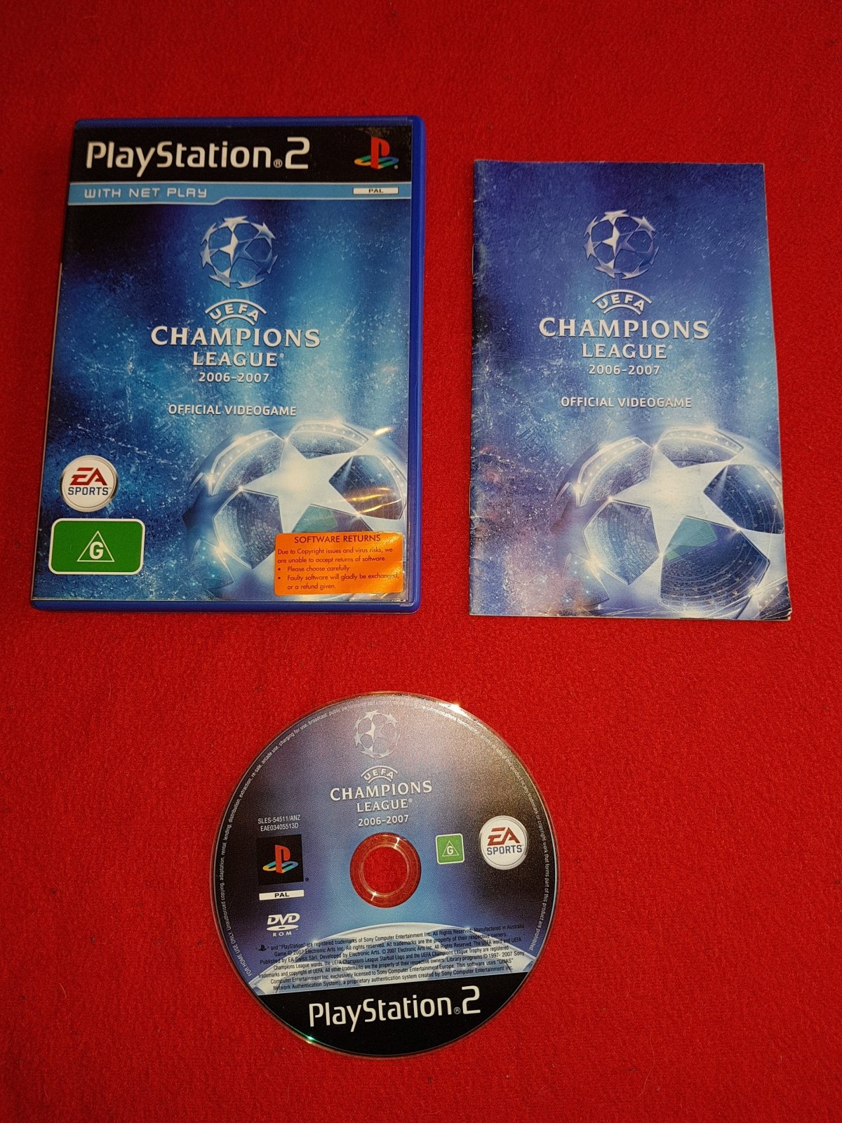 UEFA Champions League 2006 - 2007 - PS2 Game - PlayStation 2, Games, Sports - Level Up Gaming NZ