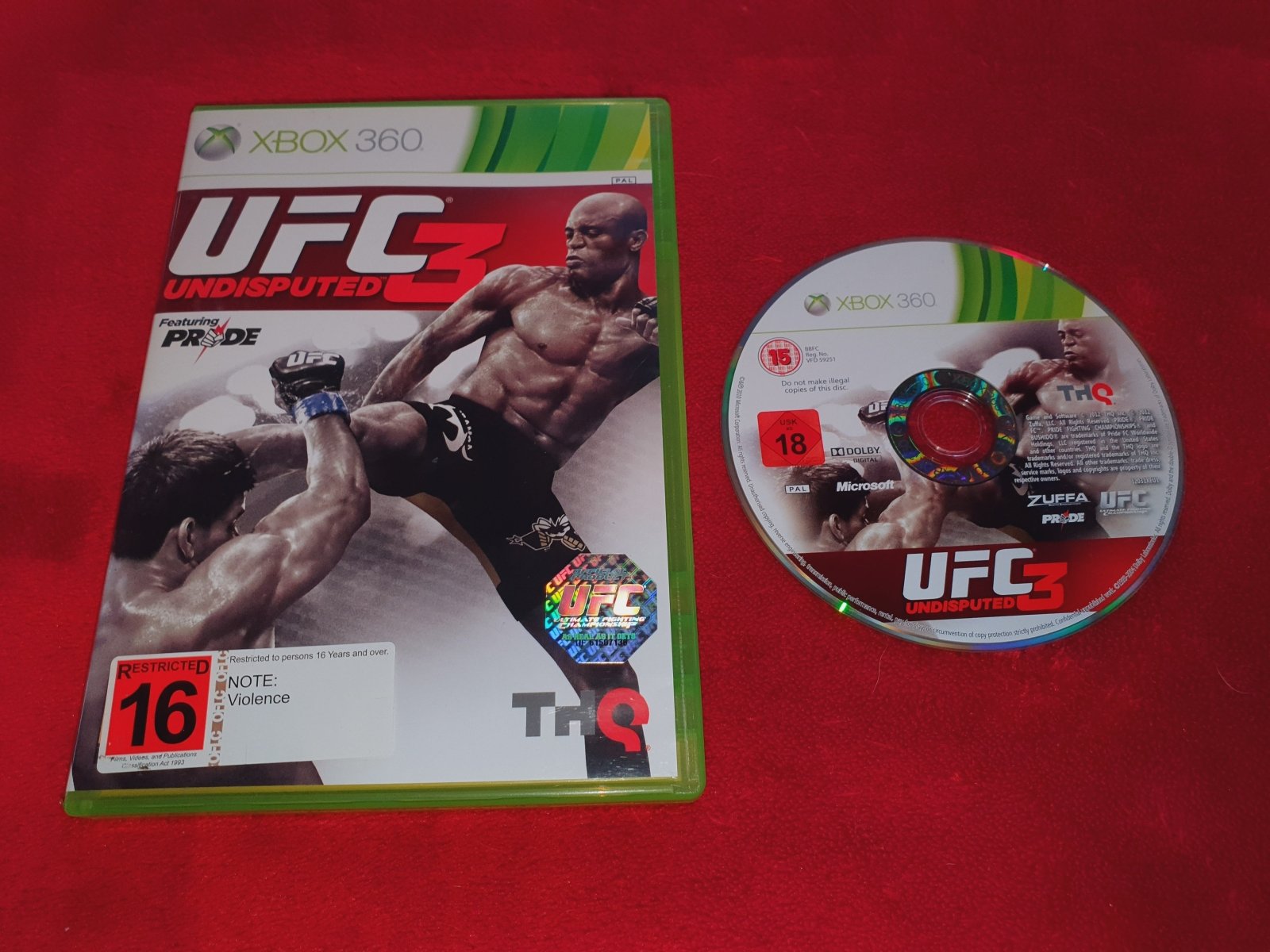 UFC Undisputed 3 - XBOX360 Game - Xbox 360, Games, Fighting - Level Up Gaming NZ
