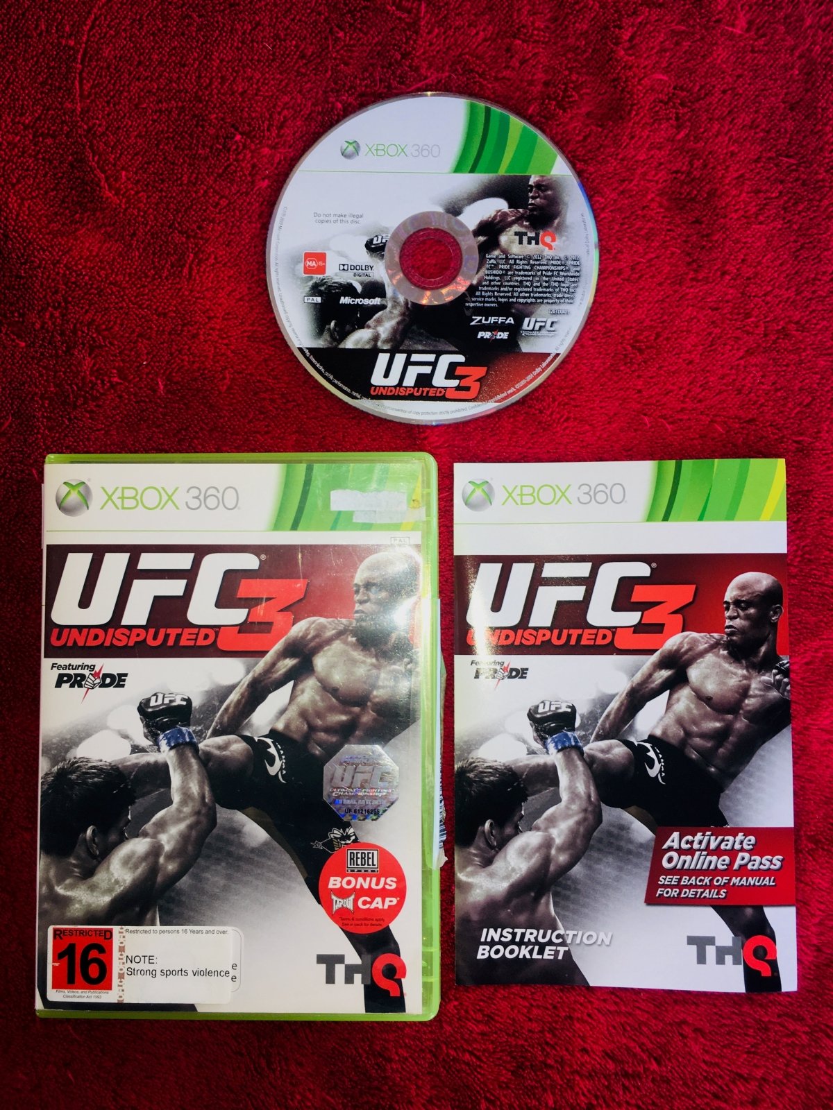 UFC Undisputed 3 - RARE XBOX360 Game - Xbox 360, Games, Fighting - Level Up Gaming NZ