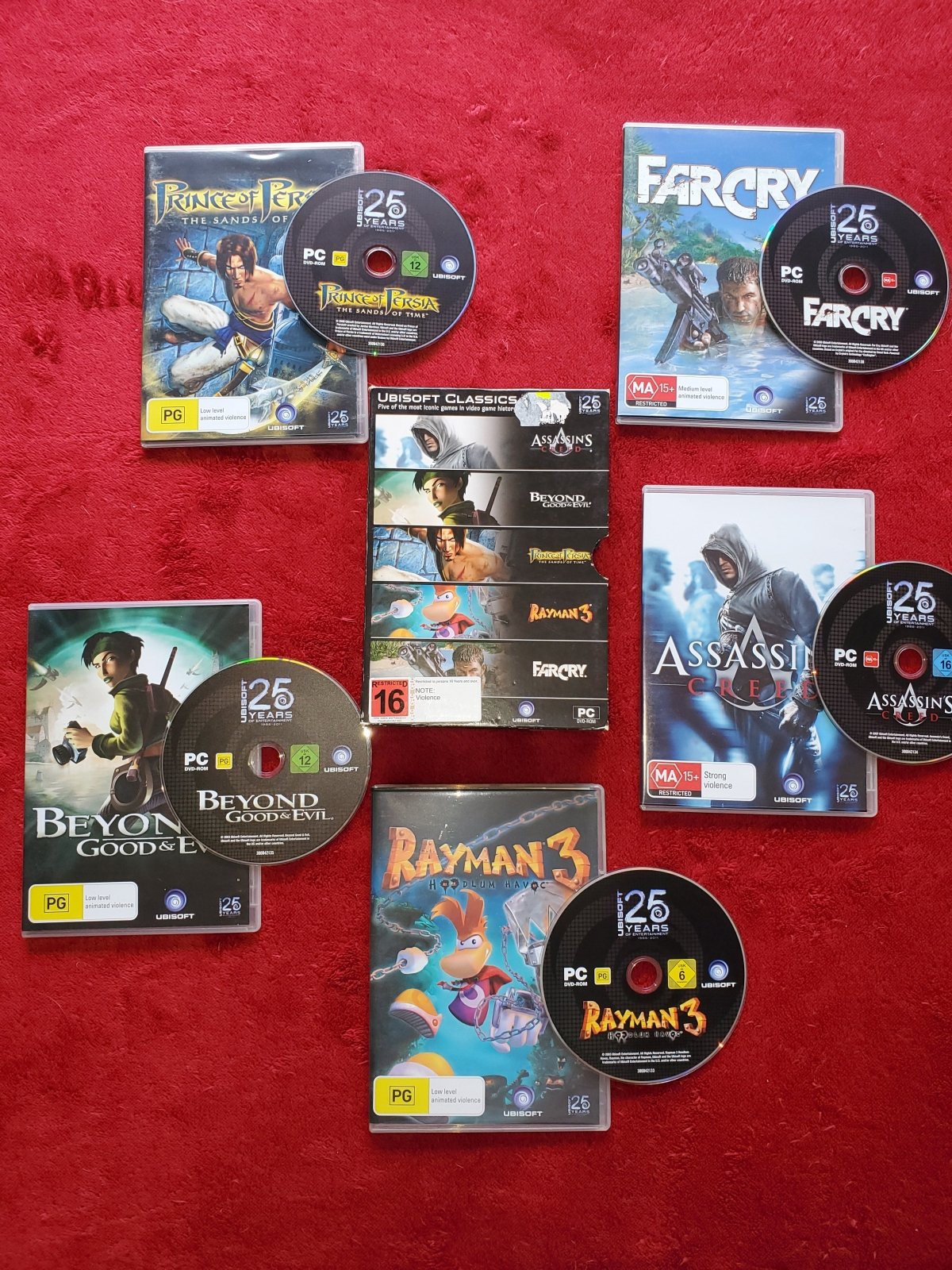 Ubisoft Classics - 5 x Great PC Games - PC games, Action and adventure - Level Up Gaming NZ