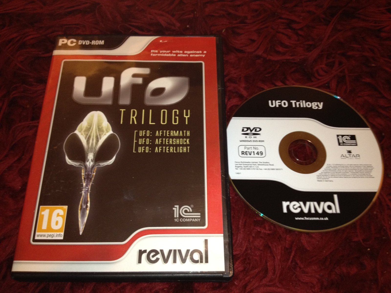 UFO: Trilogy - PC Game - PC games, Strategy and puzzle - Level Up Gaming NZ