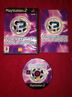 The Ultimate TV & Film Quiz - PS2 Game