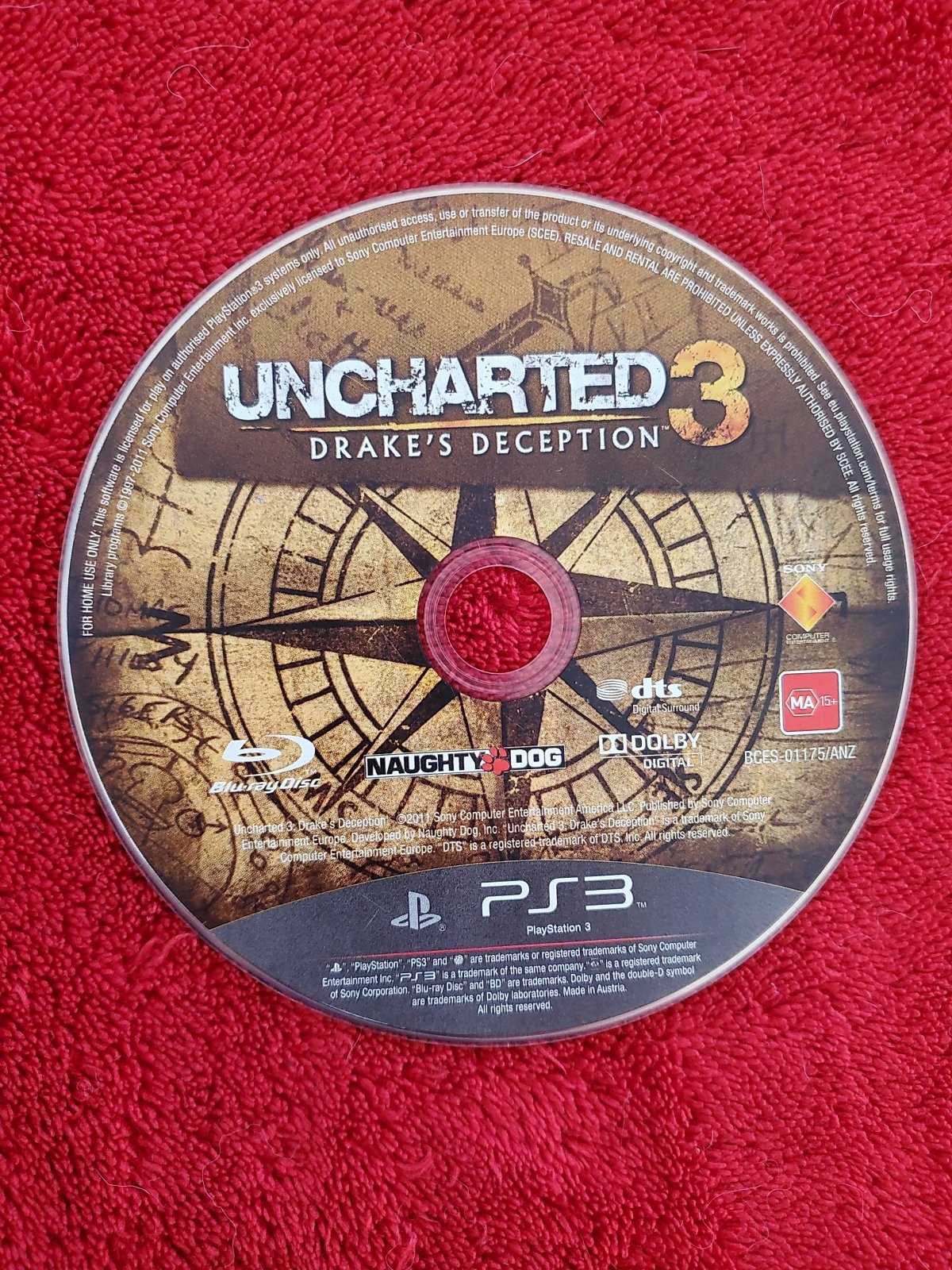Uncharted 3: Drake's Deception - 10/10 PS3 Game - PlayStation 3, Games, Action and adventure - Level Up Gaming NZ