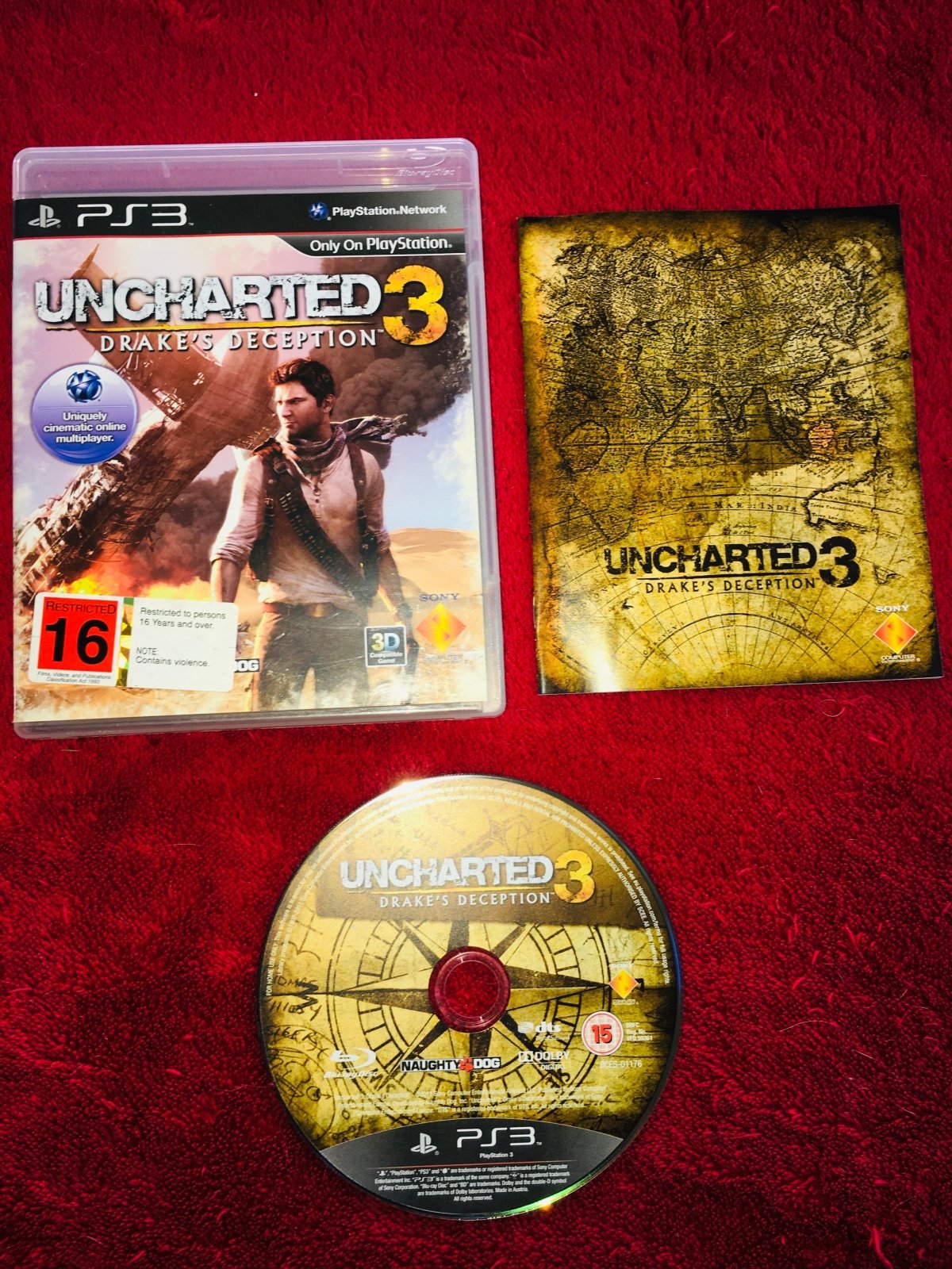 Uncharted 3: Drake's Deception - 10/10 PS3 Game - PlayStation 3, Games, Action and adventure - Level Up Gaming NZ