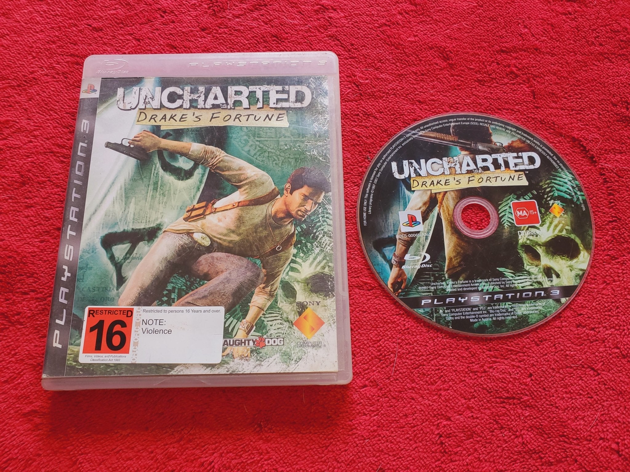 Uncharted: Drake's Fortune - PS3 Game - PlayStation 3, Games, Action and adventure - Level Up Gaming NZ