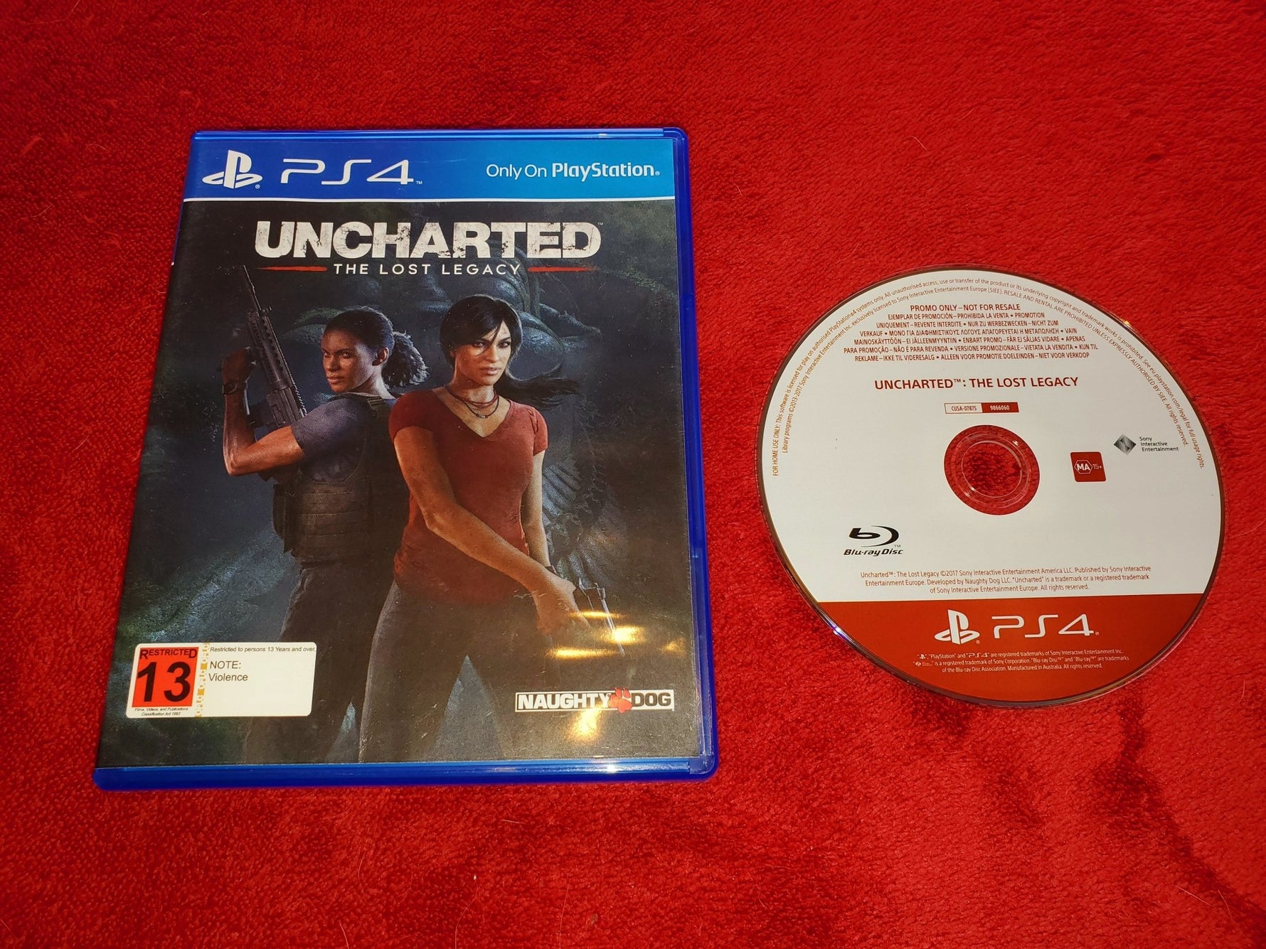 Uncharted: The Lost Legacy - 9/10! PS4 Game - PS4 - PlayStation 4, Games - Level Up Gaming NZ