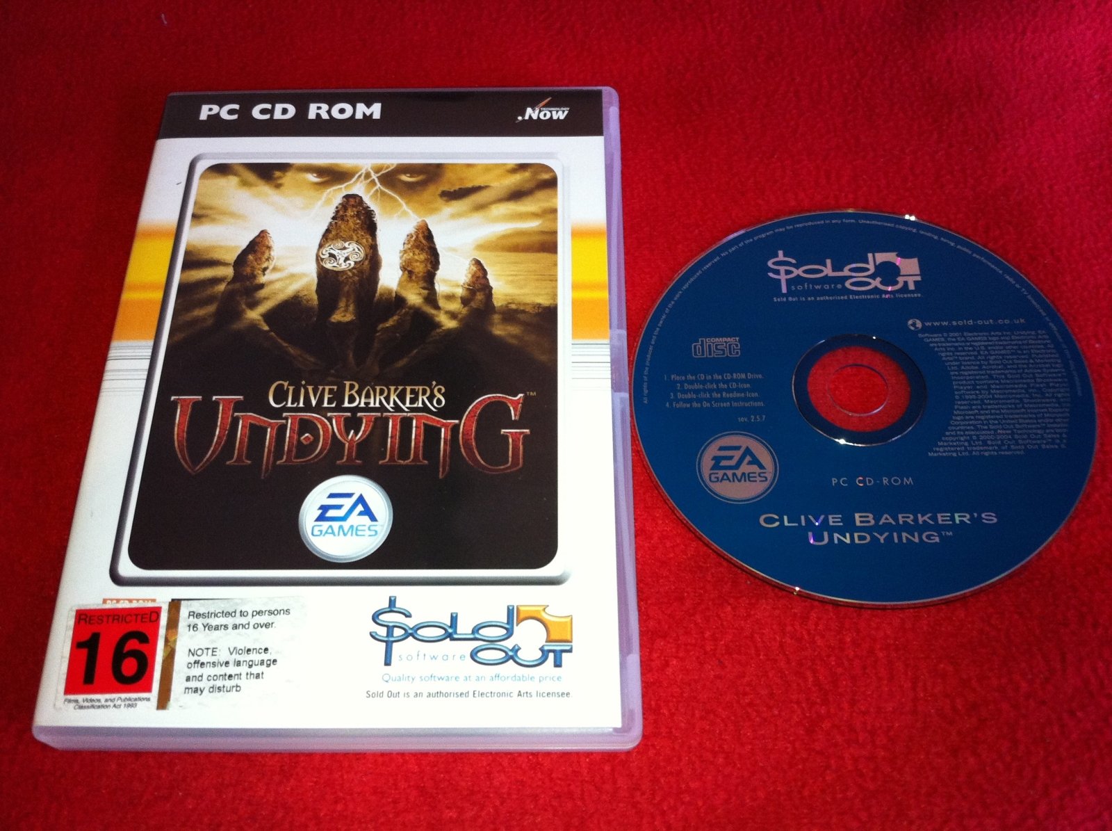 Clive Barker's Undying - 9.1/10! PC Game - PC games, Action and adventure - Level Up Gaming NZ