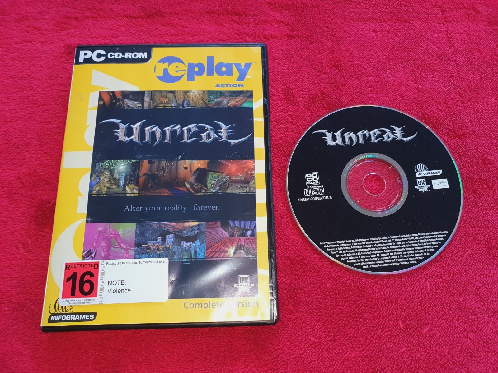 Unreal - 9/10 Rated Classic PC Game - PC games, Shooter - Level Up Gaming NZ
