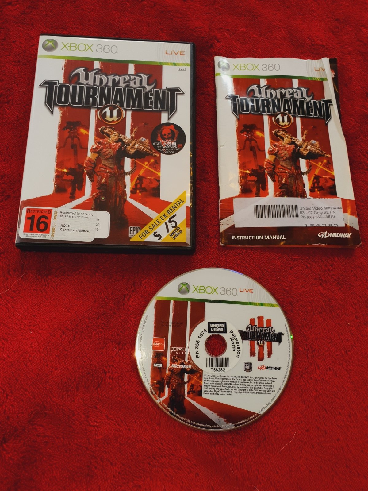 Unreal Tournament 3 - 8.5/10! XBOX360 Game - Xbox 360, Games, Shooter - Level Up Gaming NZ