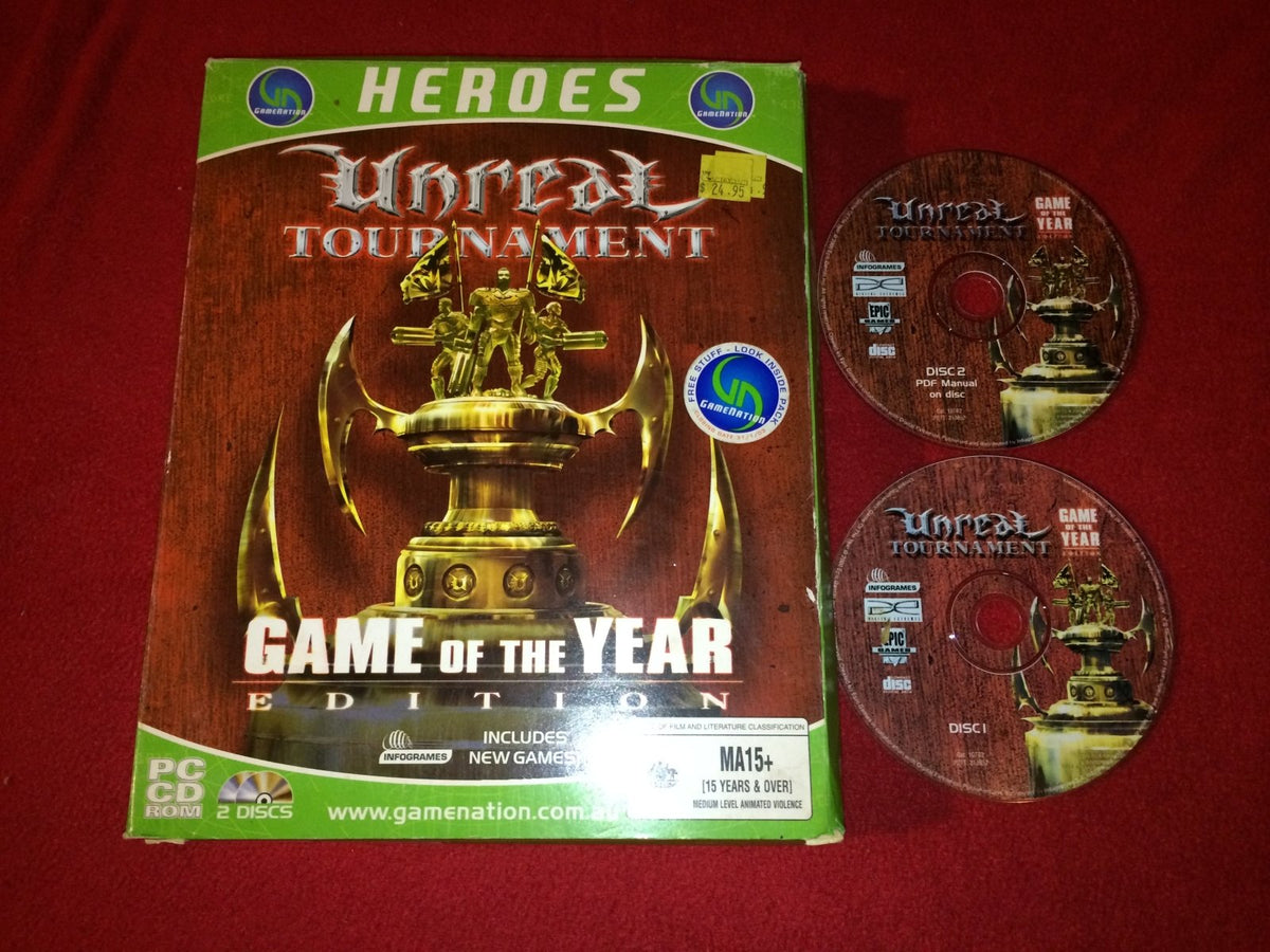 Unreal Tournament (GOTY) - BOXED PC Game - PC games, Shooter - Level Up Gaming NZ