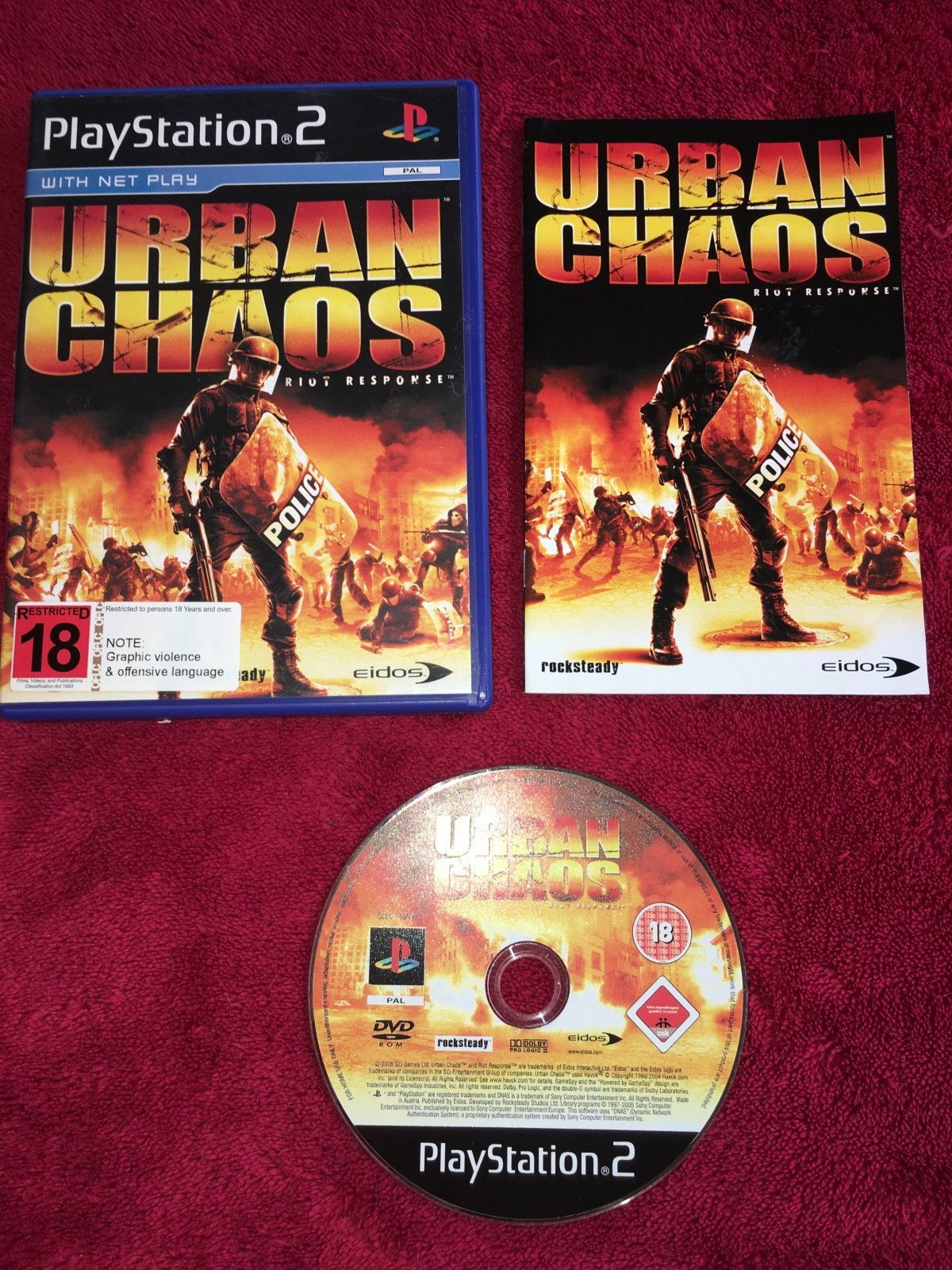 Urban Chaos: Riot Response - PS2 Game - PlayStation 2, Games, Shooter - Level Up Gaming NZ