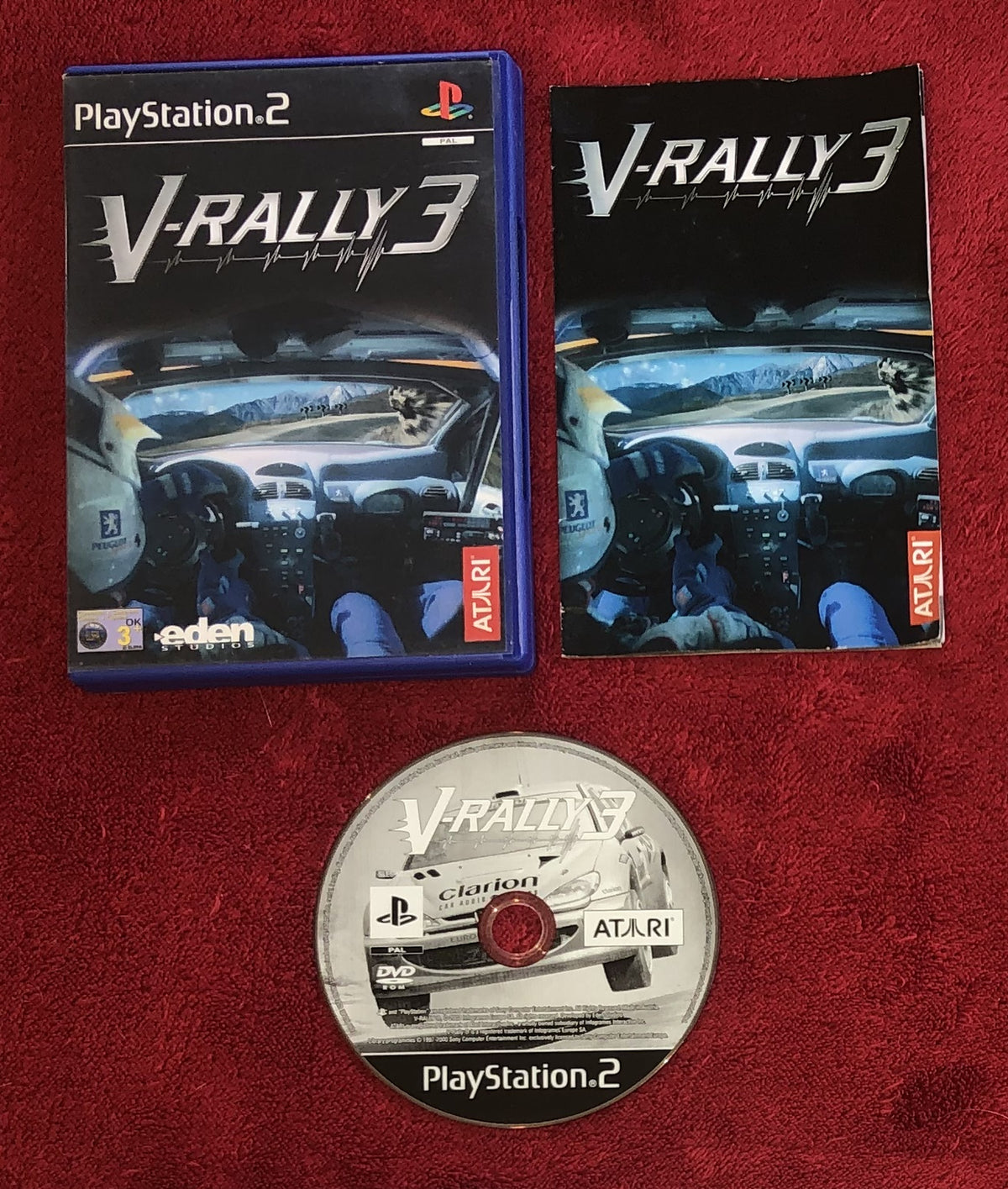 V-Rally 3 - PS2 Game - PlayStation 2, Games, Driving and racing - Level Up Gaming NZ