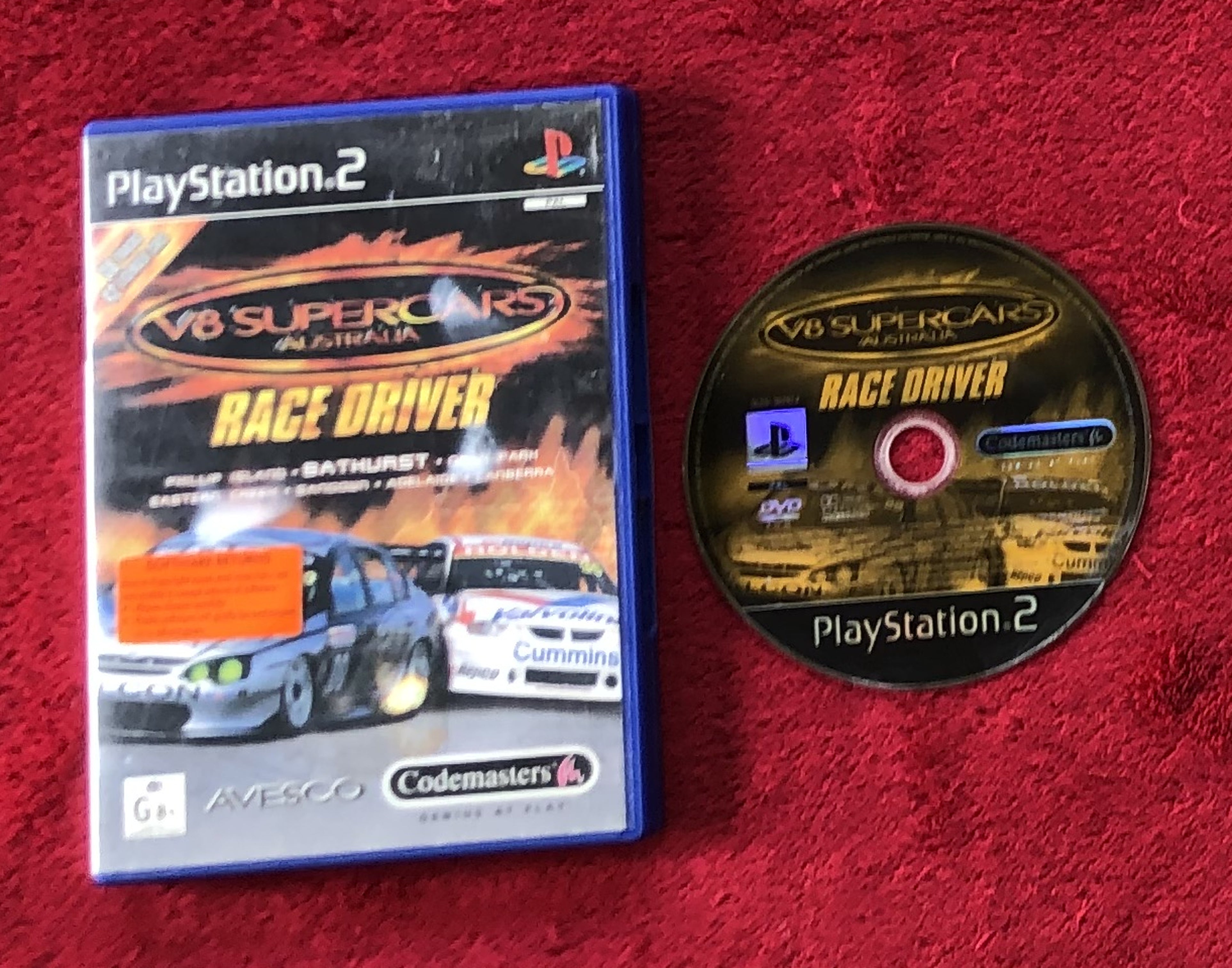 V8 Supercars: Race Driver - PS2 Game - PlayStation 2, Games, Driving and racing - Level Up Gaming NZ