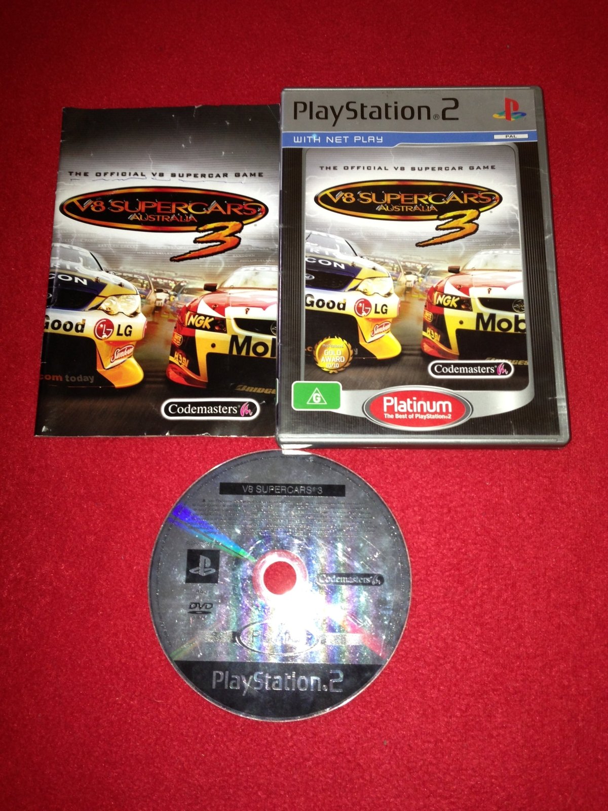 V8 Supercars 3 - 8.5/10! PS2 Game - PlayStation 2, Games, Driving and racing - Level Up Gaming NZ